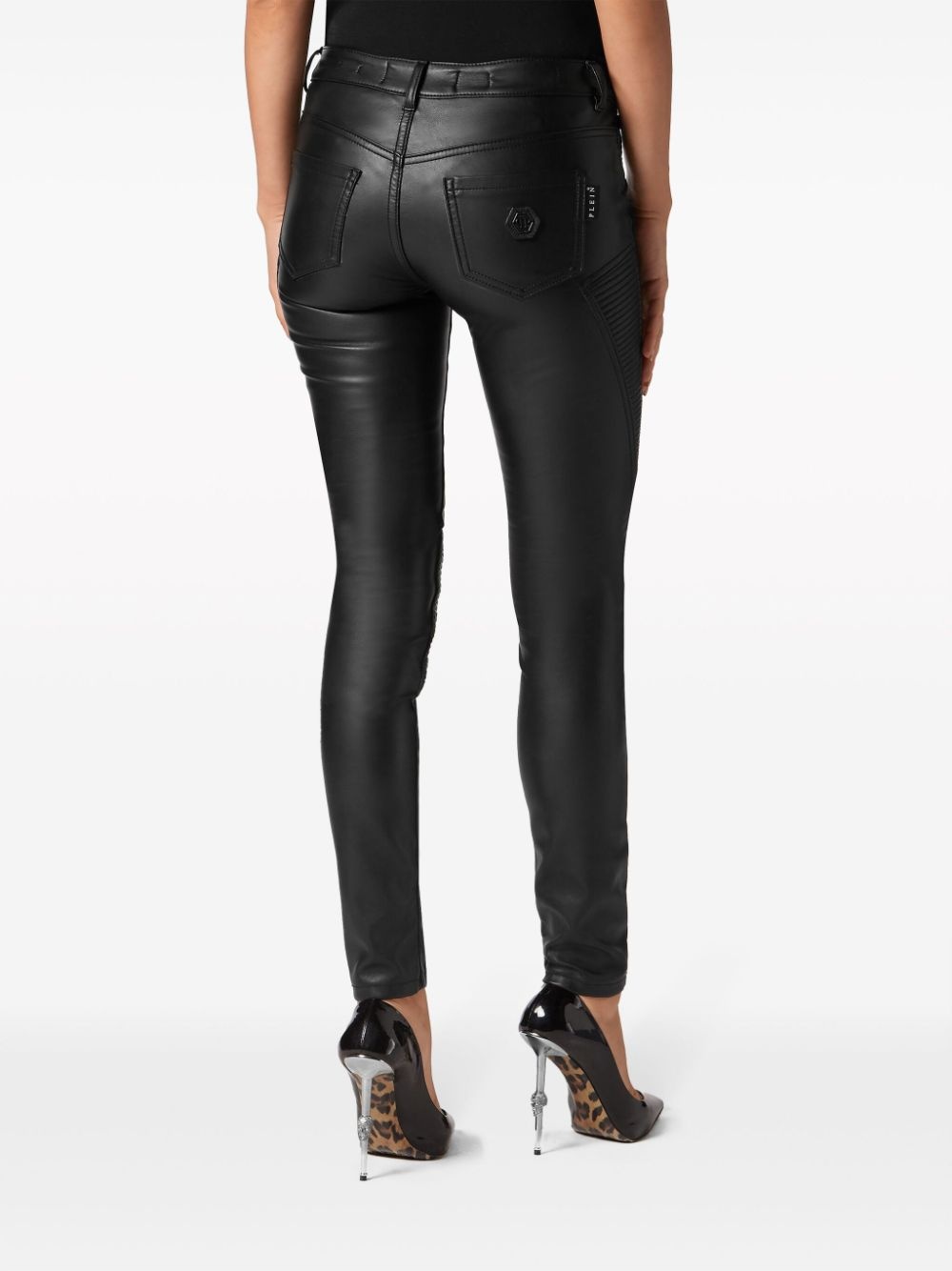 Cowboy low-waist skinny trousers - 4