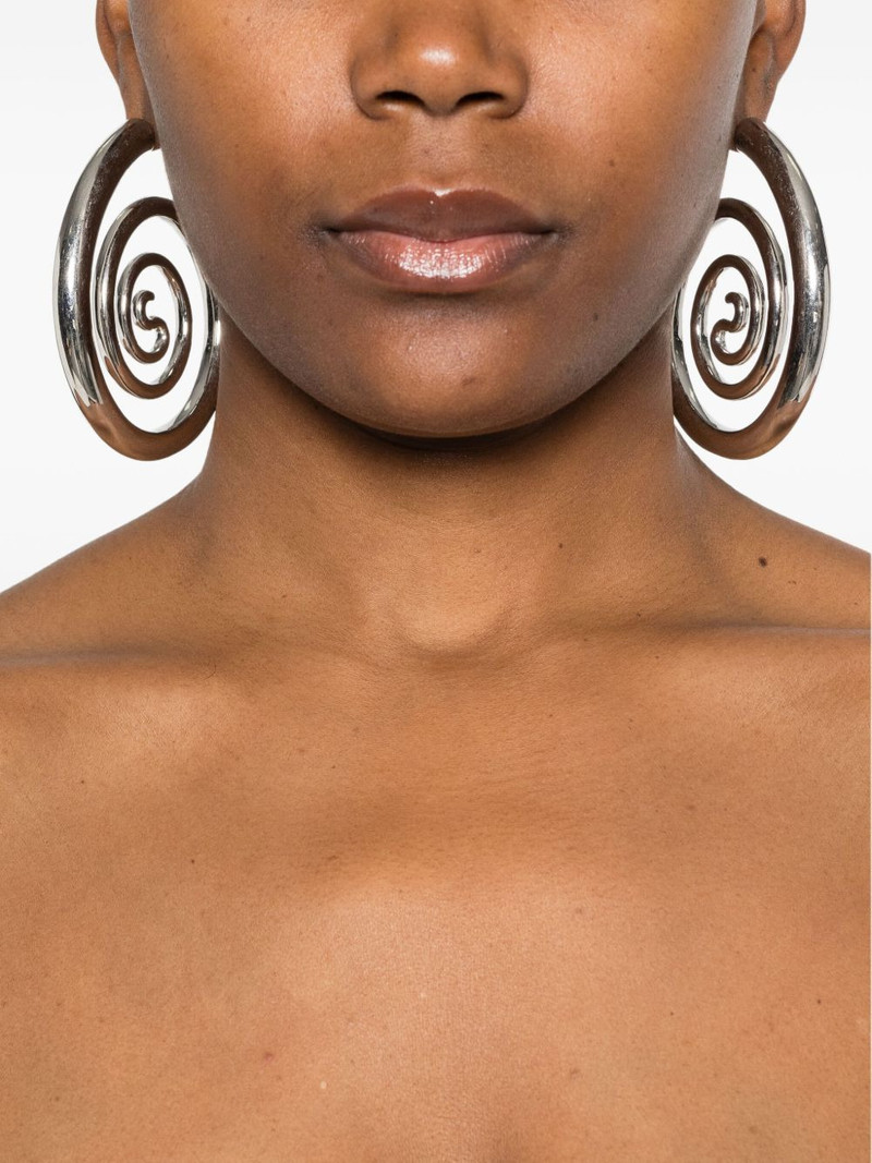 Spiral Serpant earrings 3