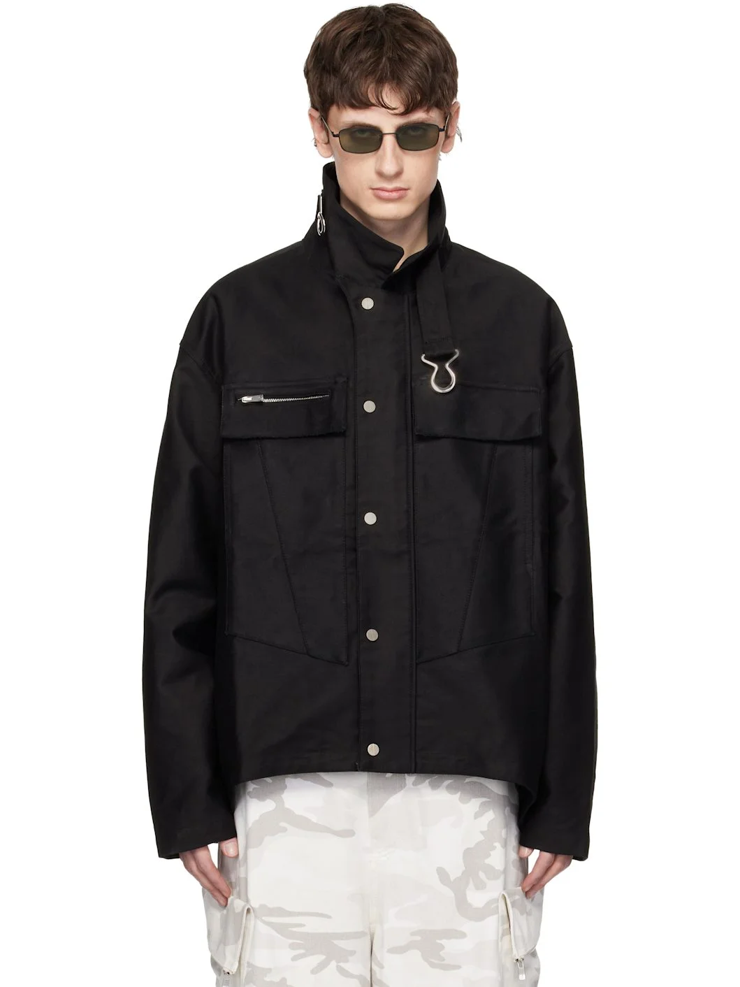 Black FF Bunker Jacket - 1