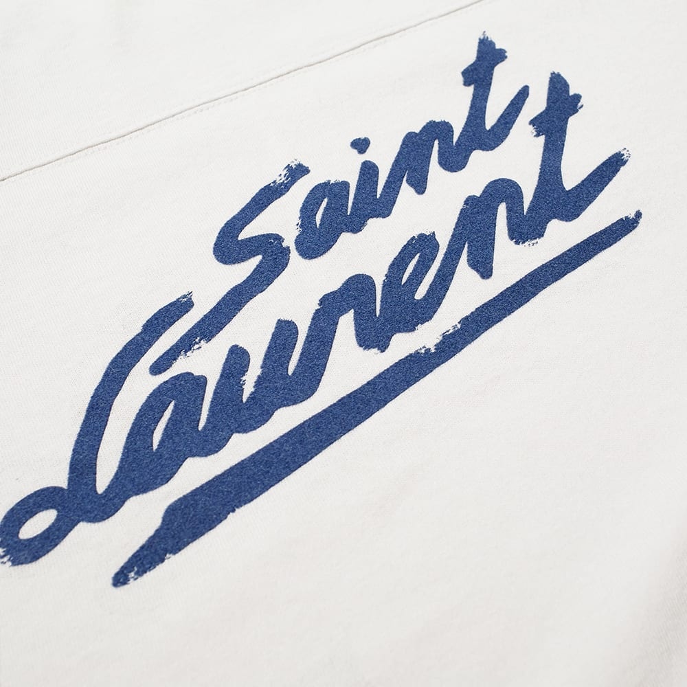 Saint Laurent 50S College Logo Tee - 4