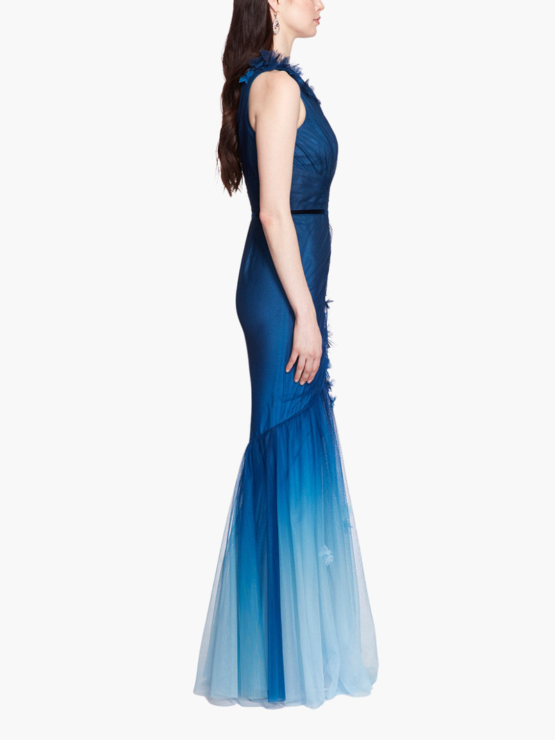 OMBRE MERMAID GOWN 3