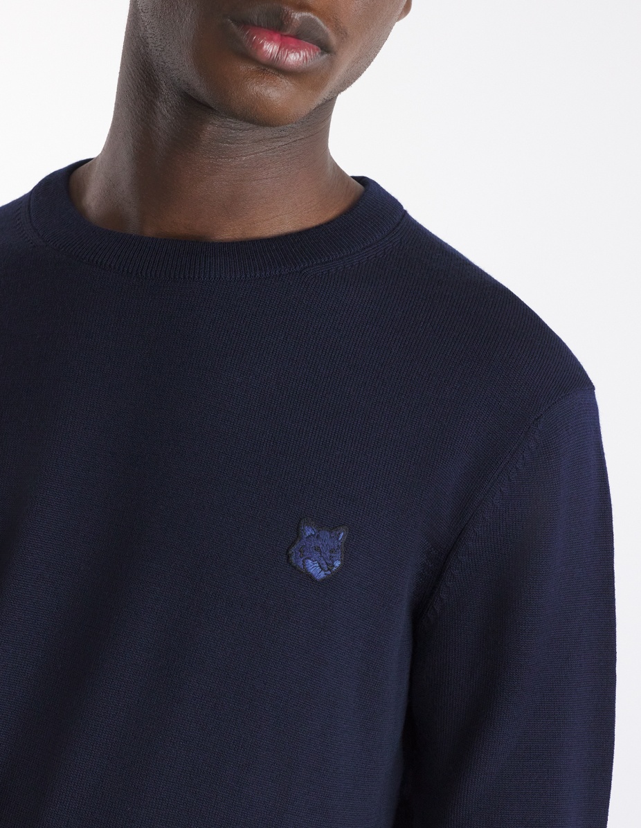 BOLD FOX HEAD PATCH REGULAR JUMPER - 4