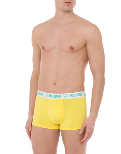 Moschino UNDERBEAR RUBBER LOGO STRETCH JERSEY BOXERS outlook