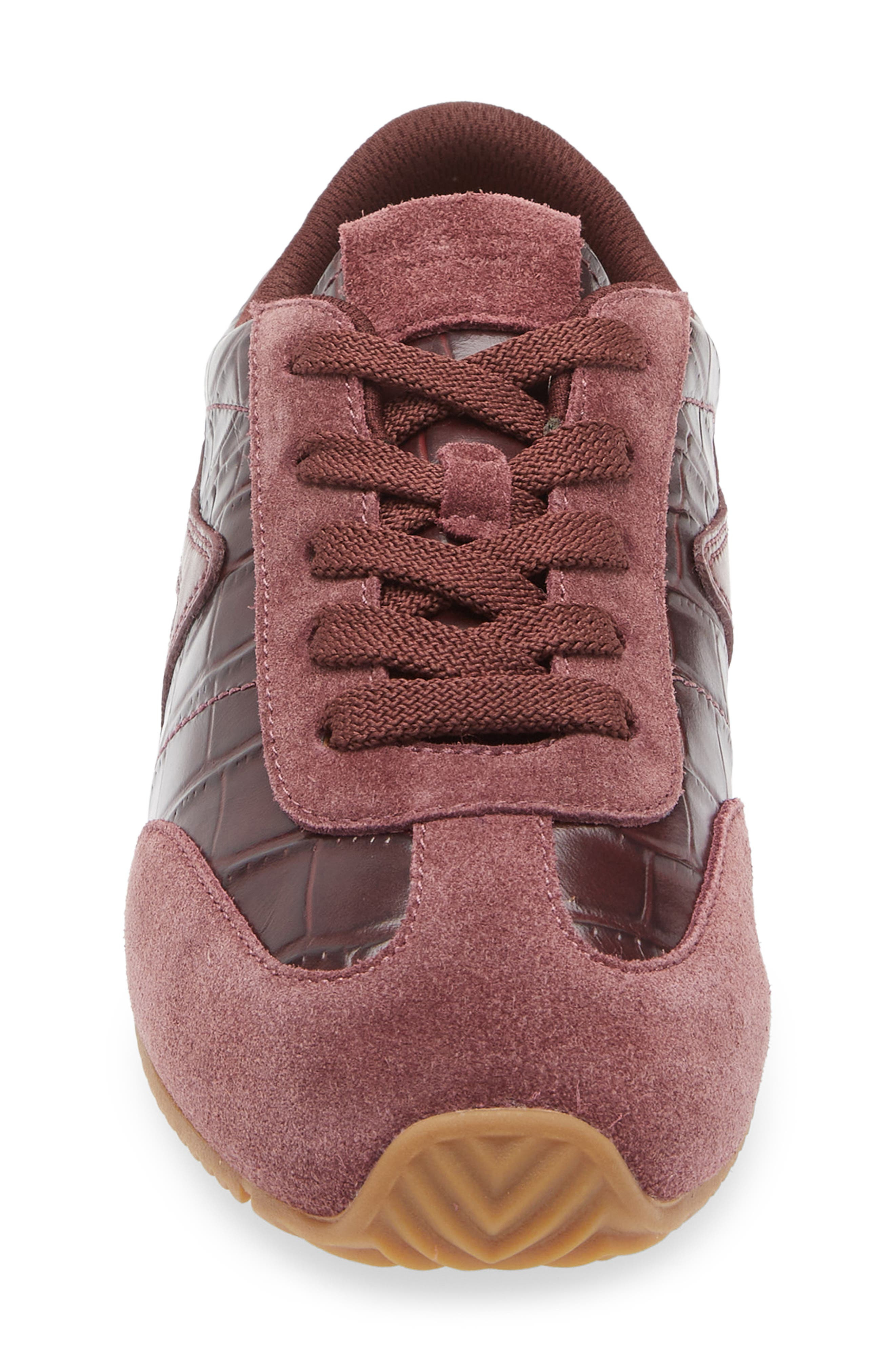 rag & bone Retro Runner Slim Ultra Sneaker in Burgundy at Nordstrom - 4