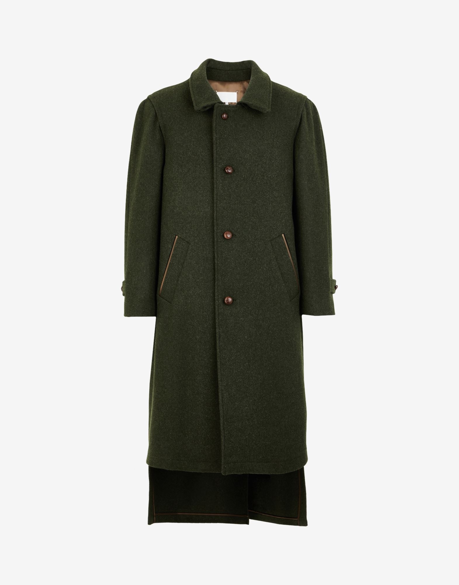 Wool cloth long coat - 1