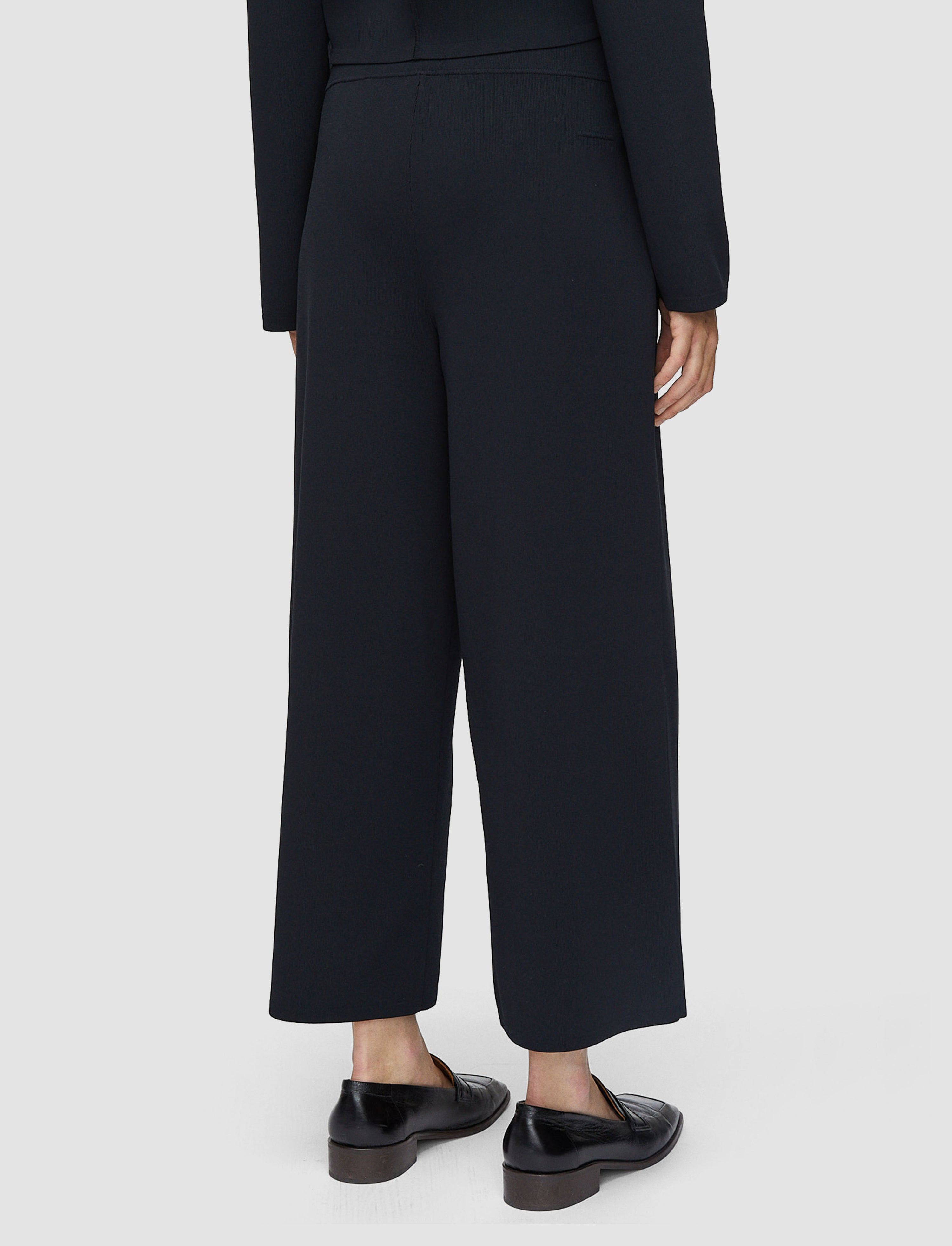 Viscose Knit Stretch Culottes - 3