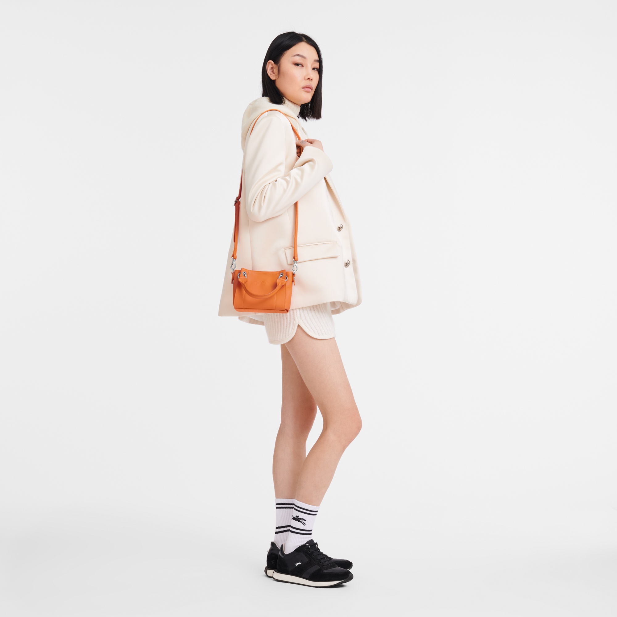 Longchamp 3D XS Handbag Orange - Leather - 2