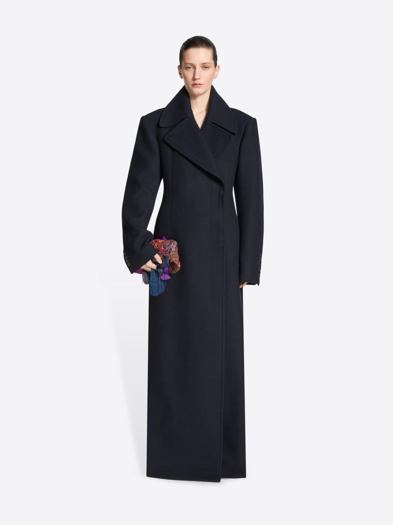 Dries Van Noten FLOOR LENGTH WOOL COAT outlook