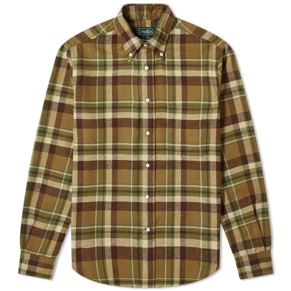 Gitman Vintage Button Down Country Plaid Shirt - 1