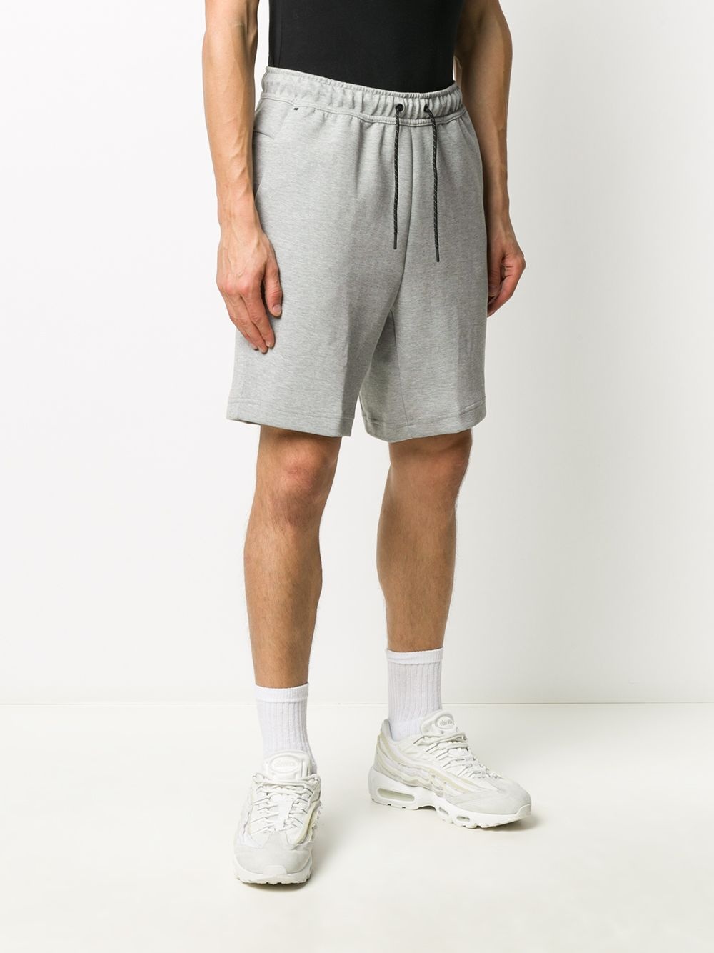 swoosh logo shorts - 3