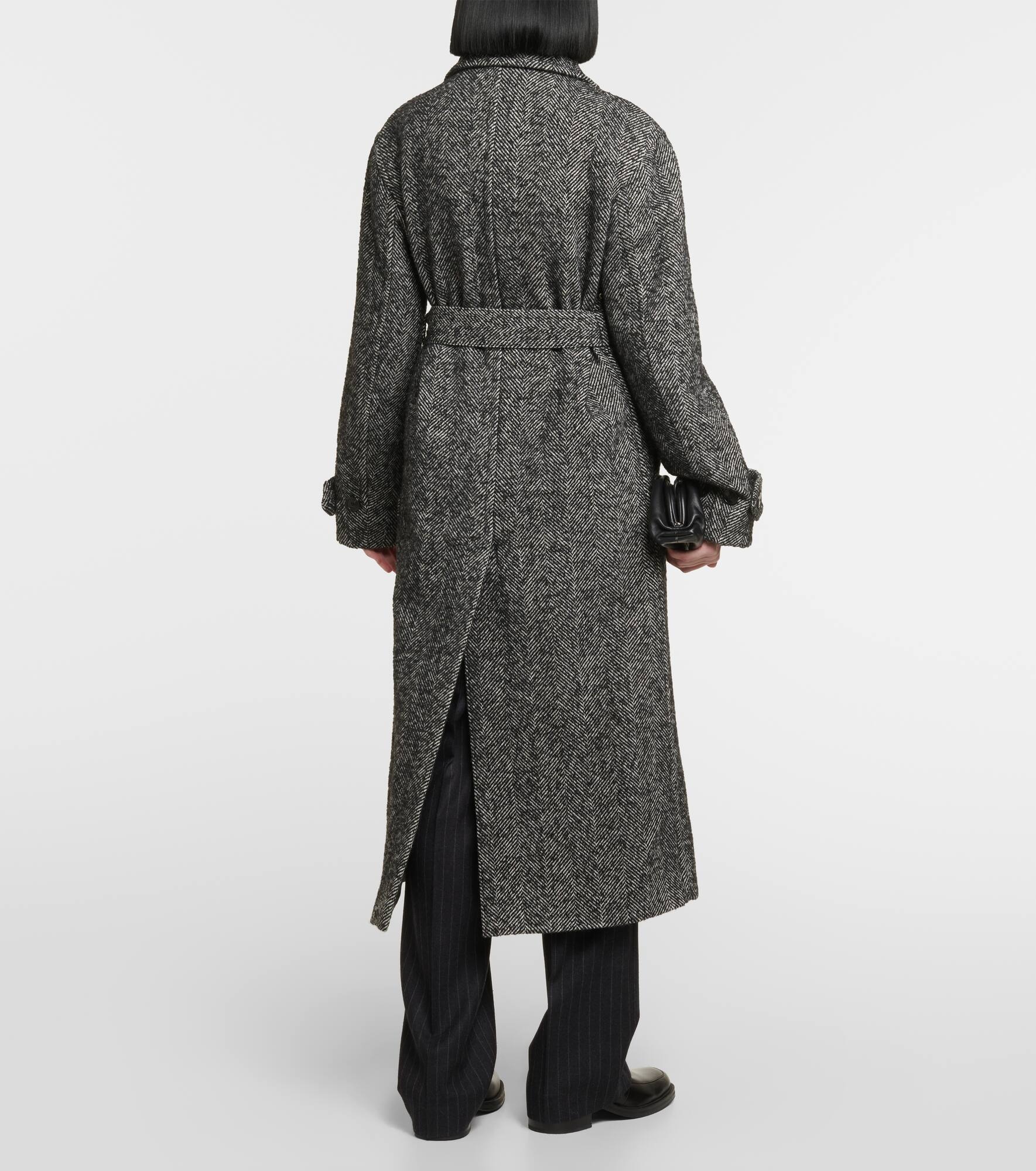 Ronas wool-blend trench coat - 3