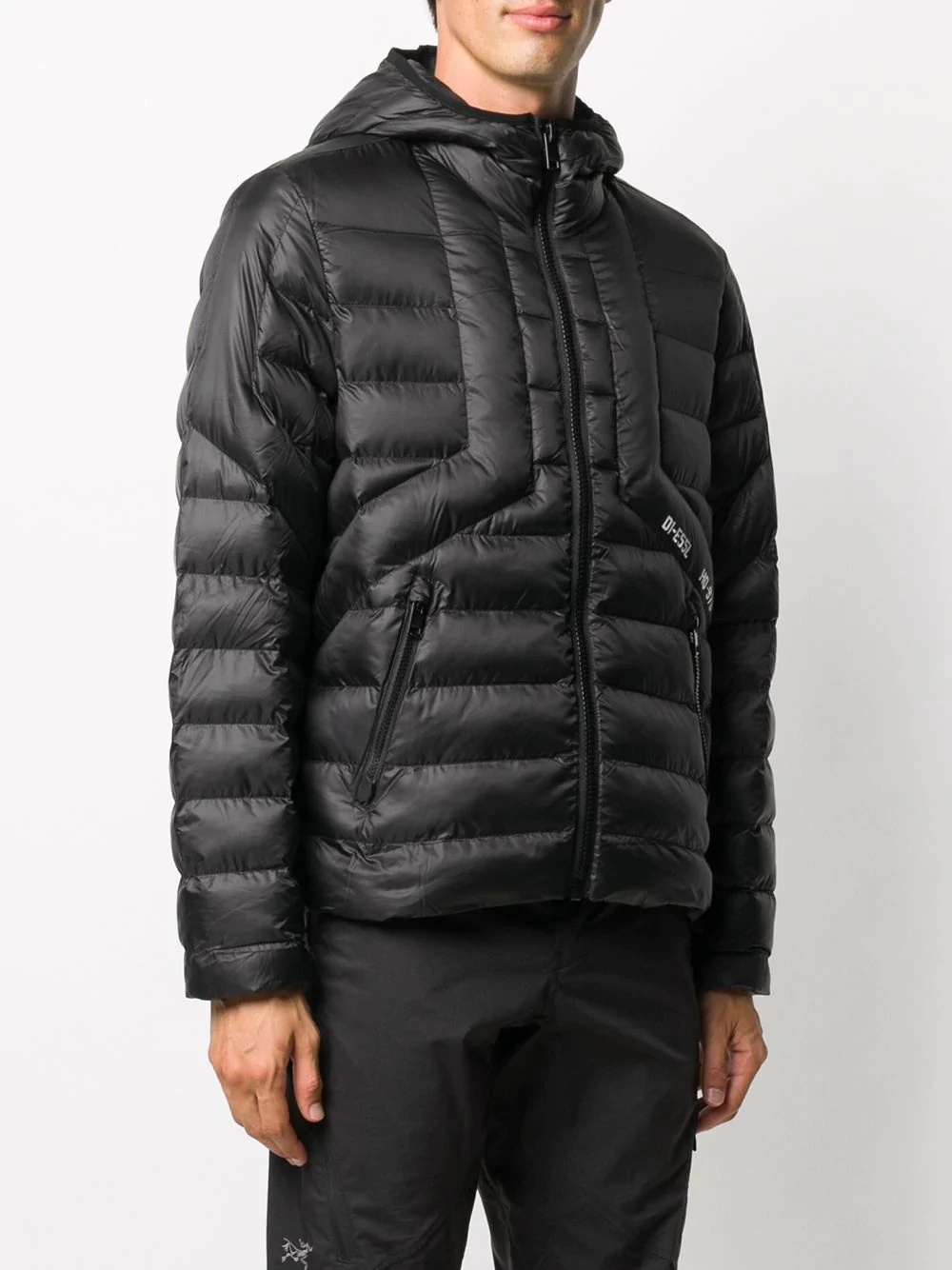 quilted hooded jacket  - 3