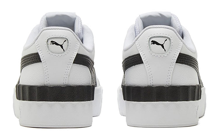 (WMNS) PUMA Carina Lift Shoes Black/White/Grey 373031-16 - 5