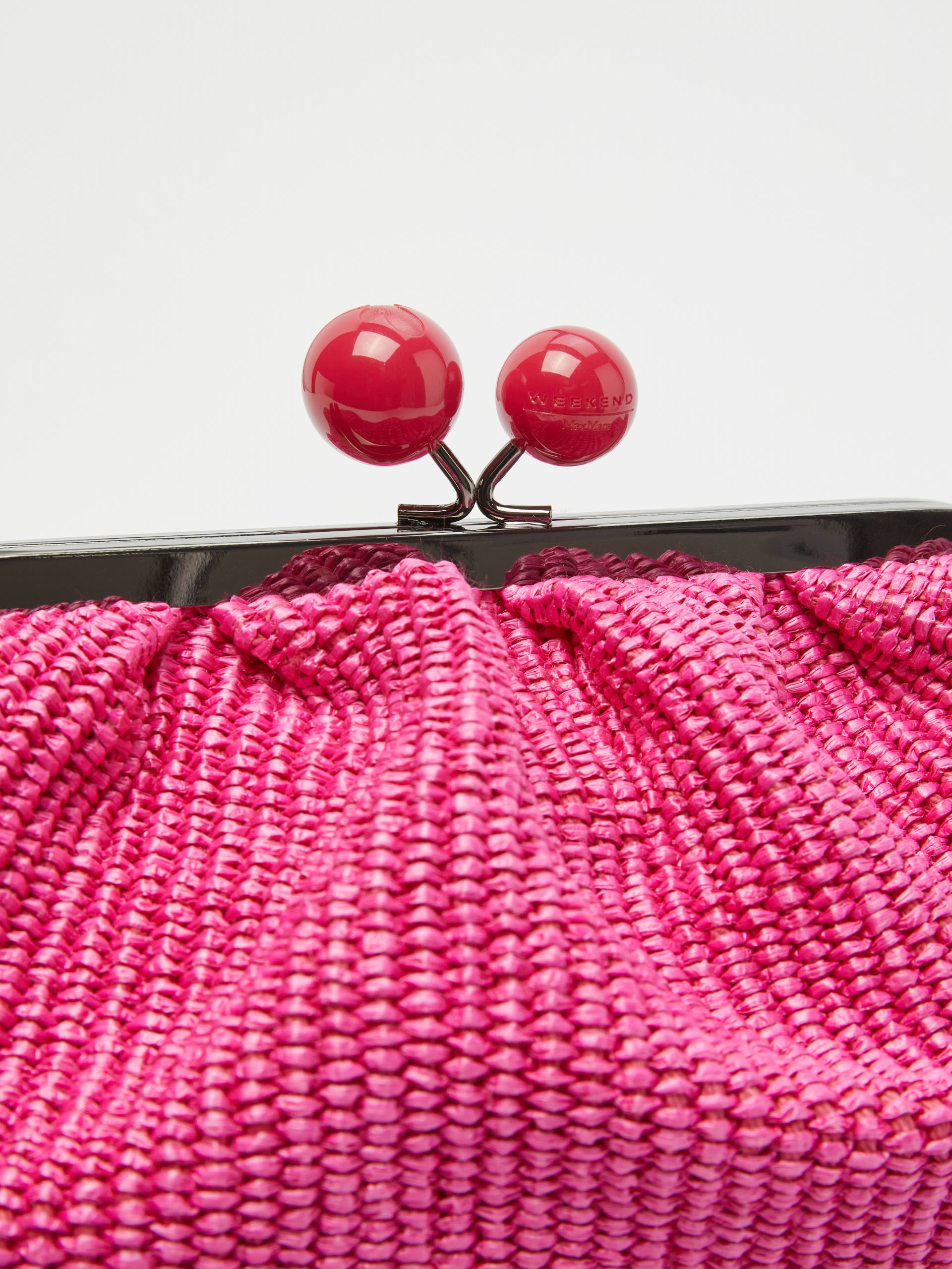 LIVIA Medium raffia Pasticcino Bag - 4