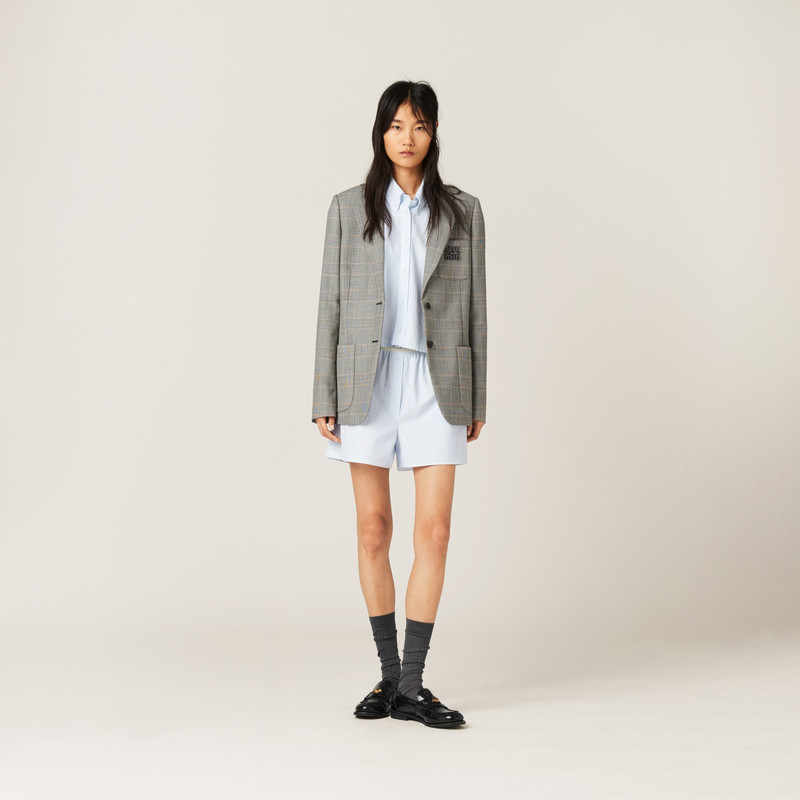 Miu Miu Striped boxer shorts outlook