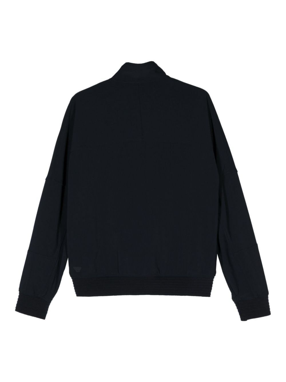 mock-neck zipped jacket - 2