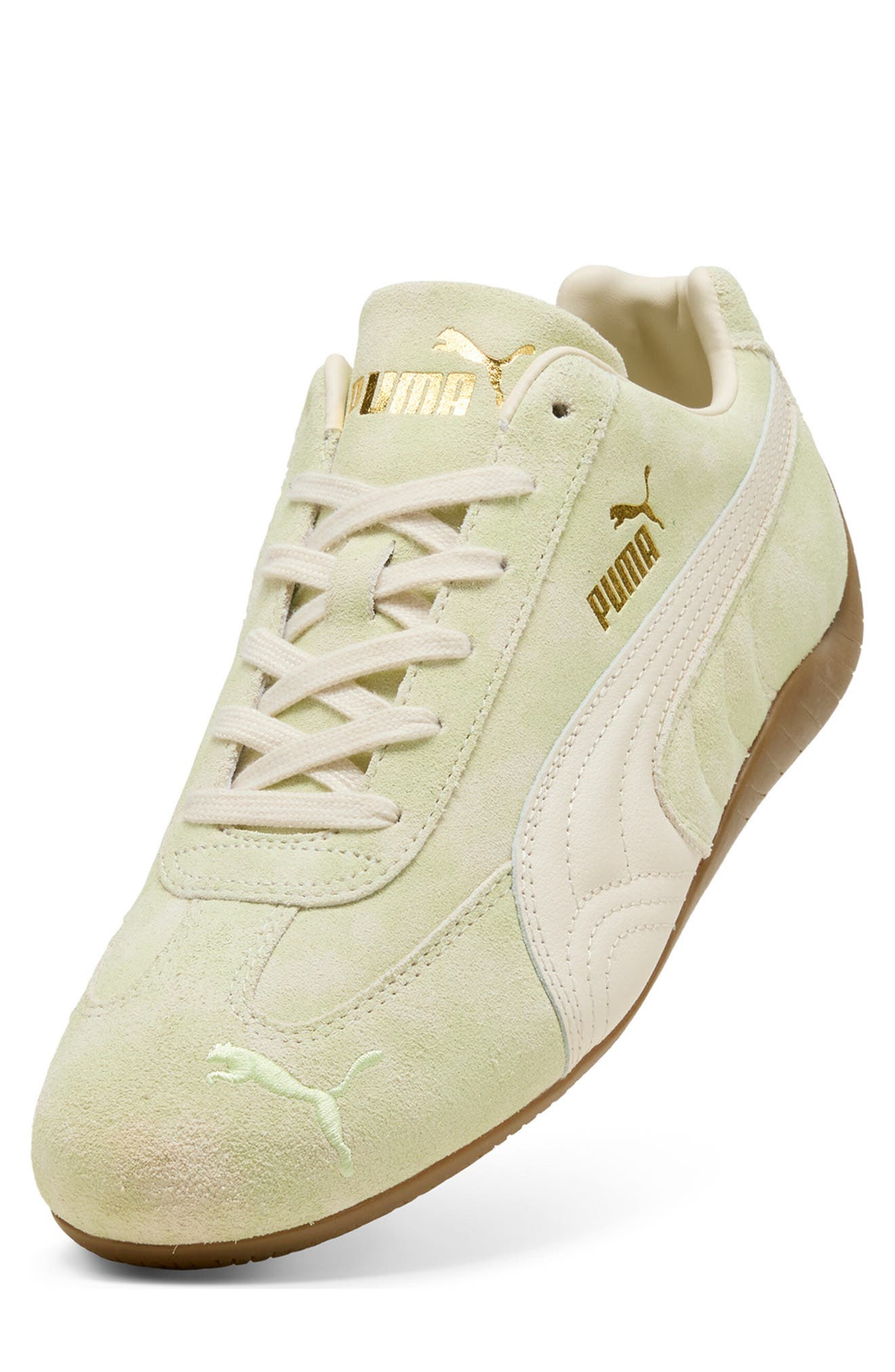 PUMA Speedcat Faded Sneaker in Cool Cucumber/Alpine Snow at Nordstrom - 4