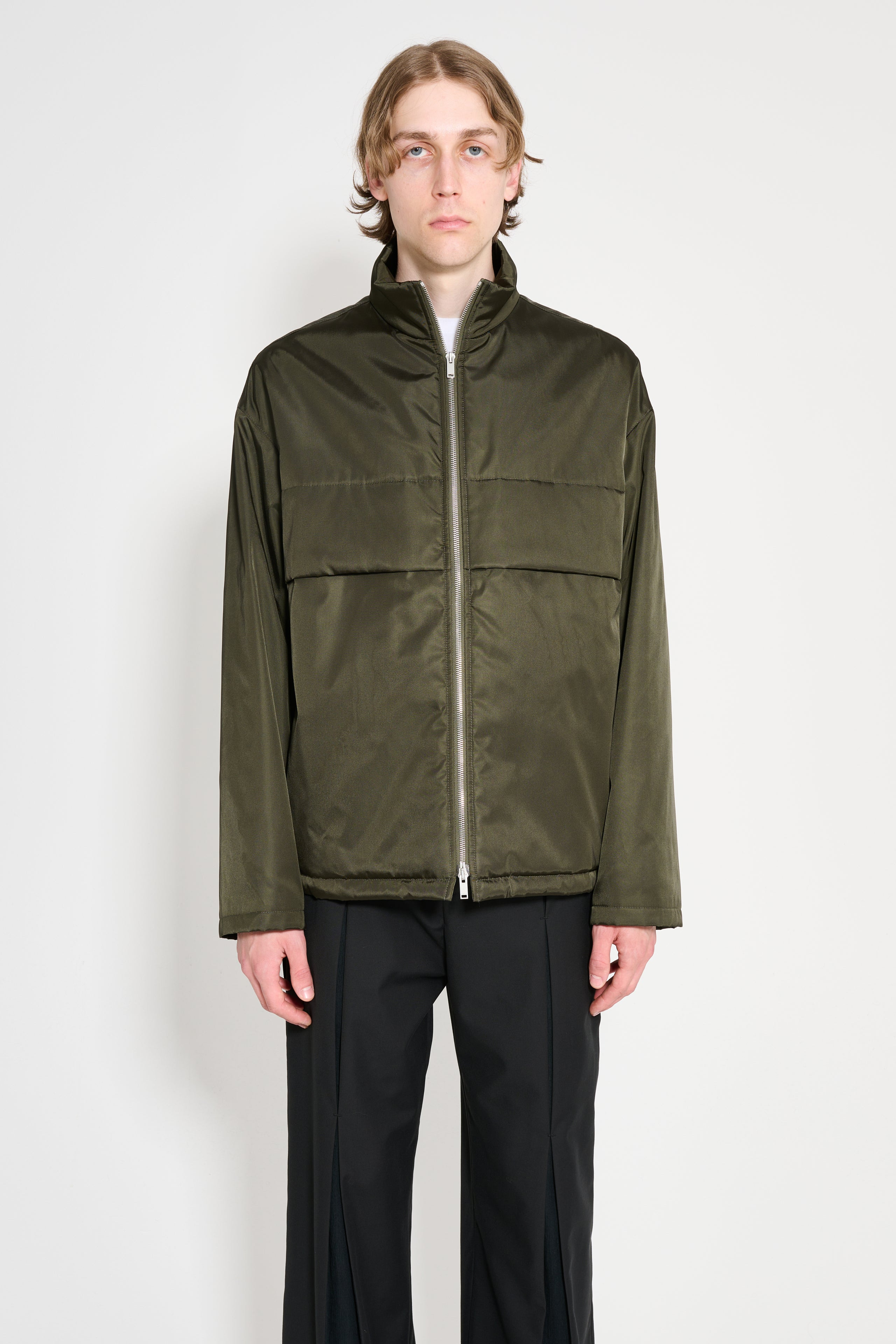 JIL SANDER BLOUSON 55 PD DARK GREEN - 1