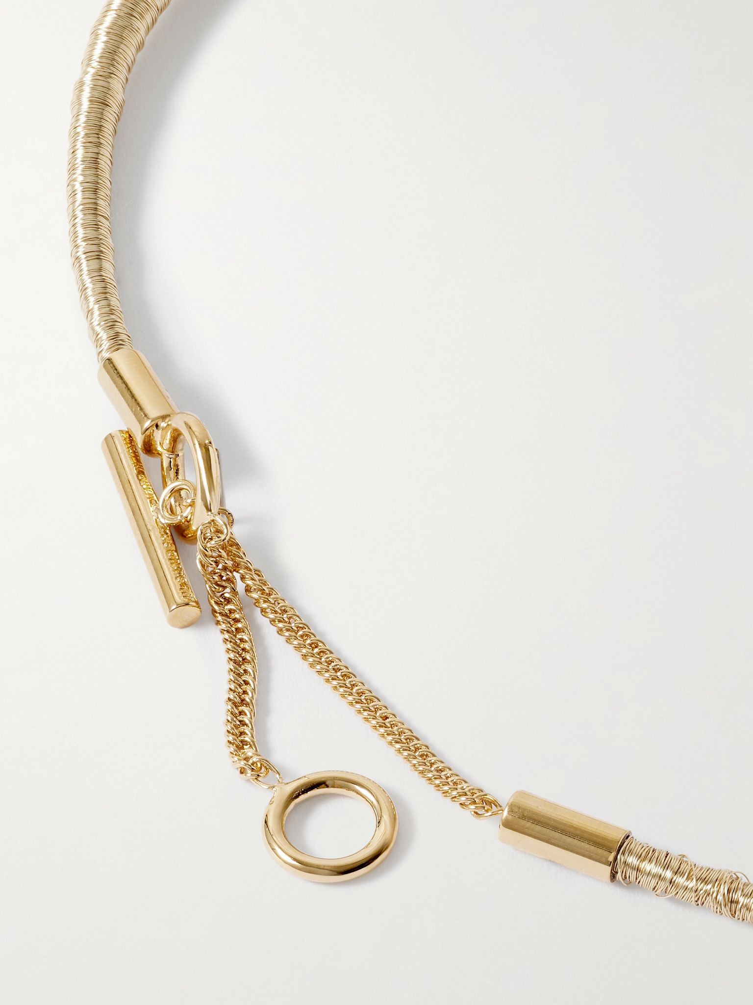 Gold-tone necklace Gold - 3