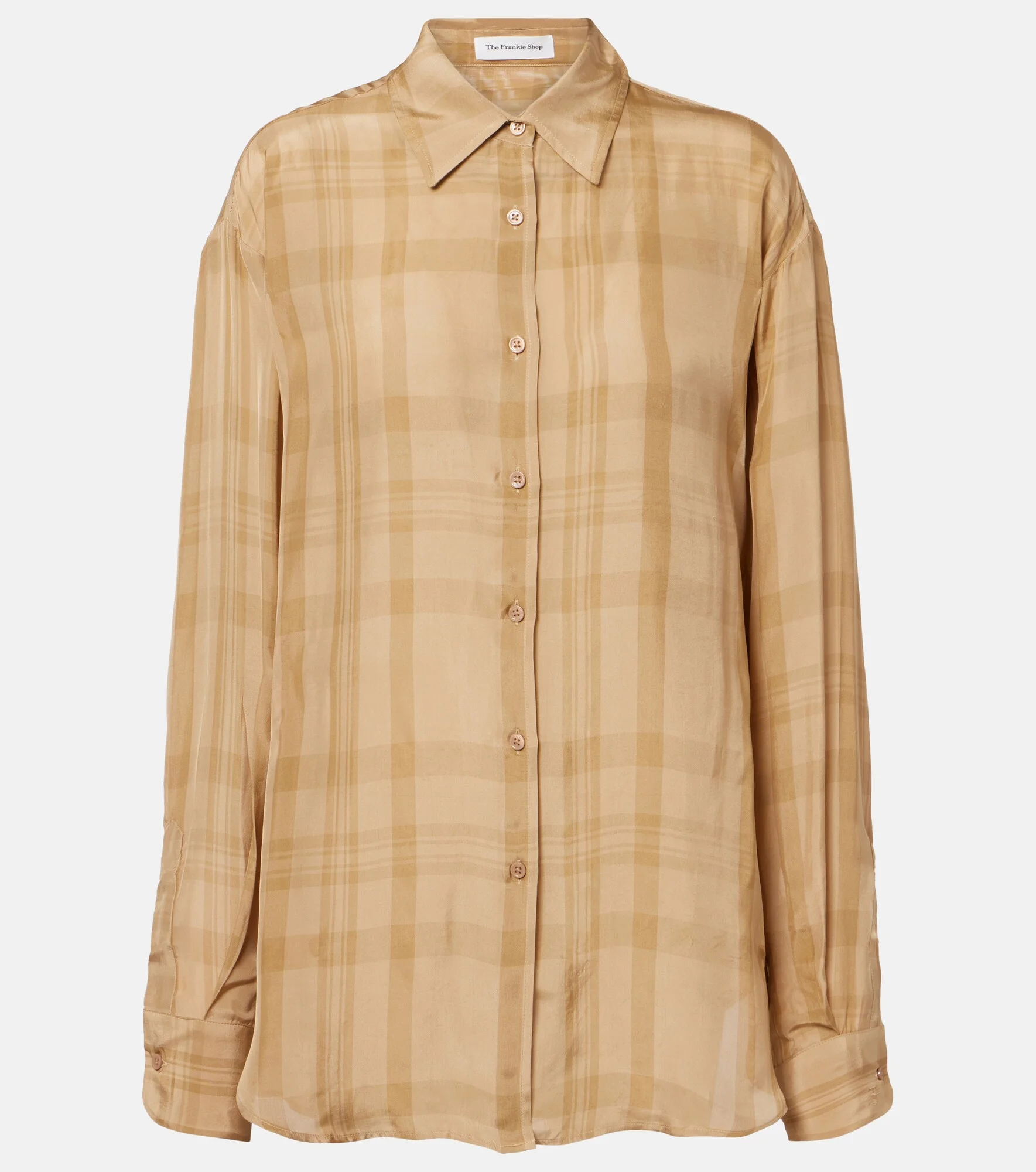Peri checked twill shirt - 1