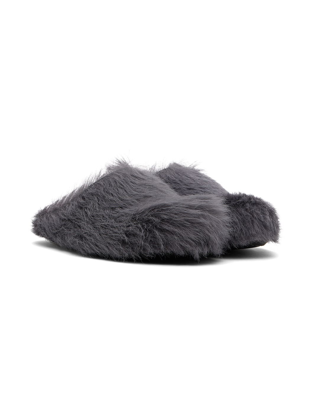 Gray Fussbett Sabot Loafers - 4