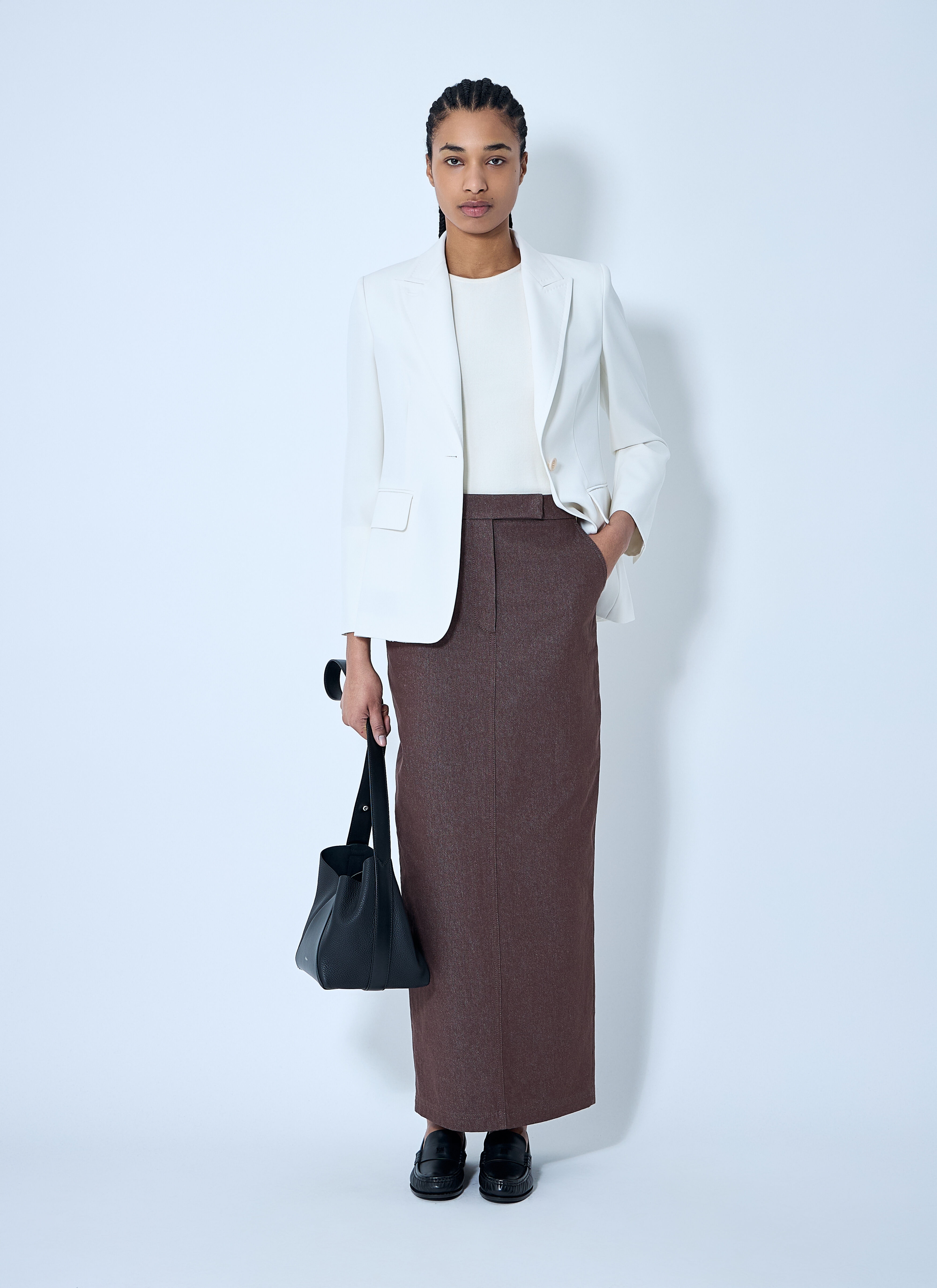 Tailored Midi Skirt - 2