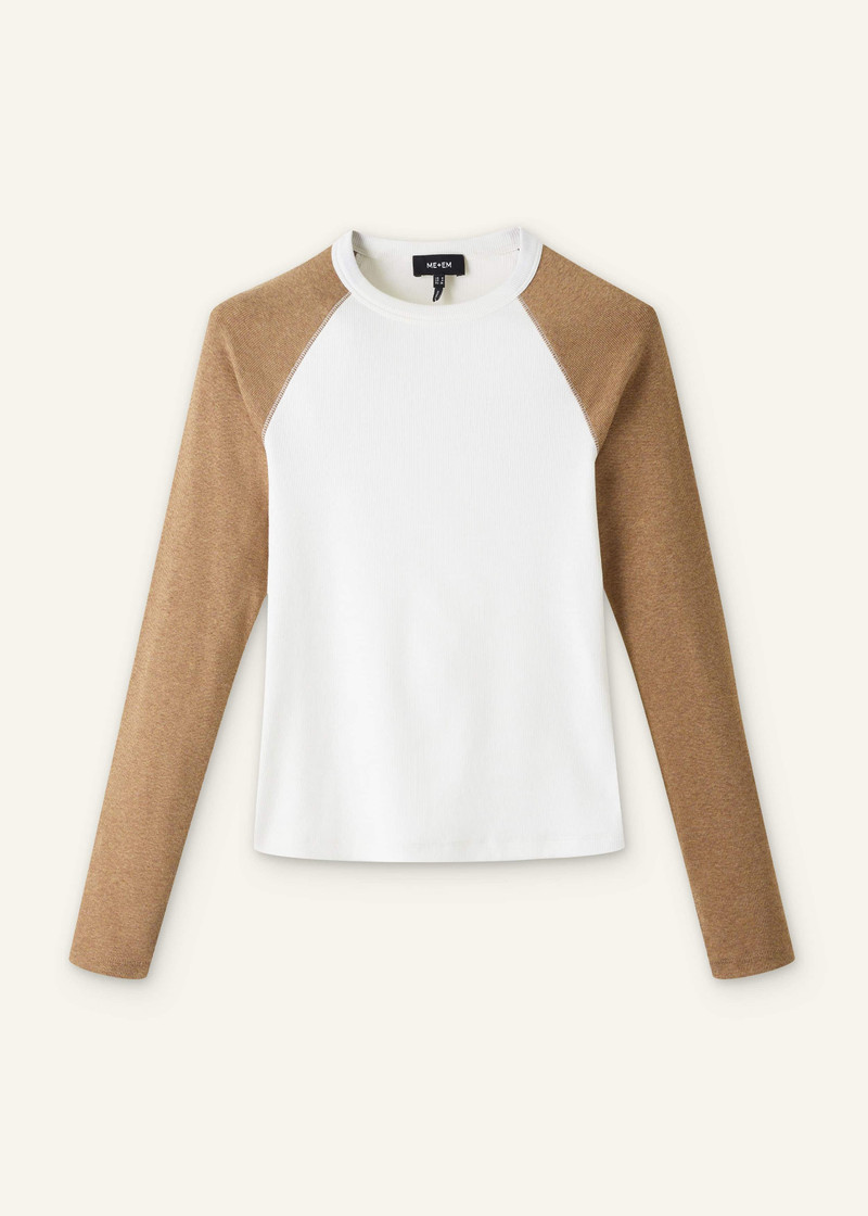 Slim Baseball Top 1