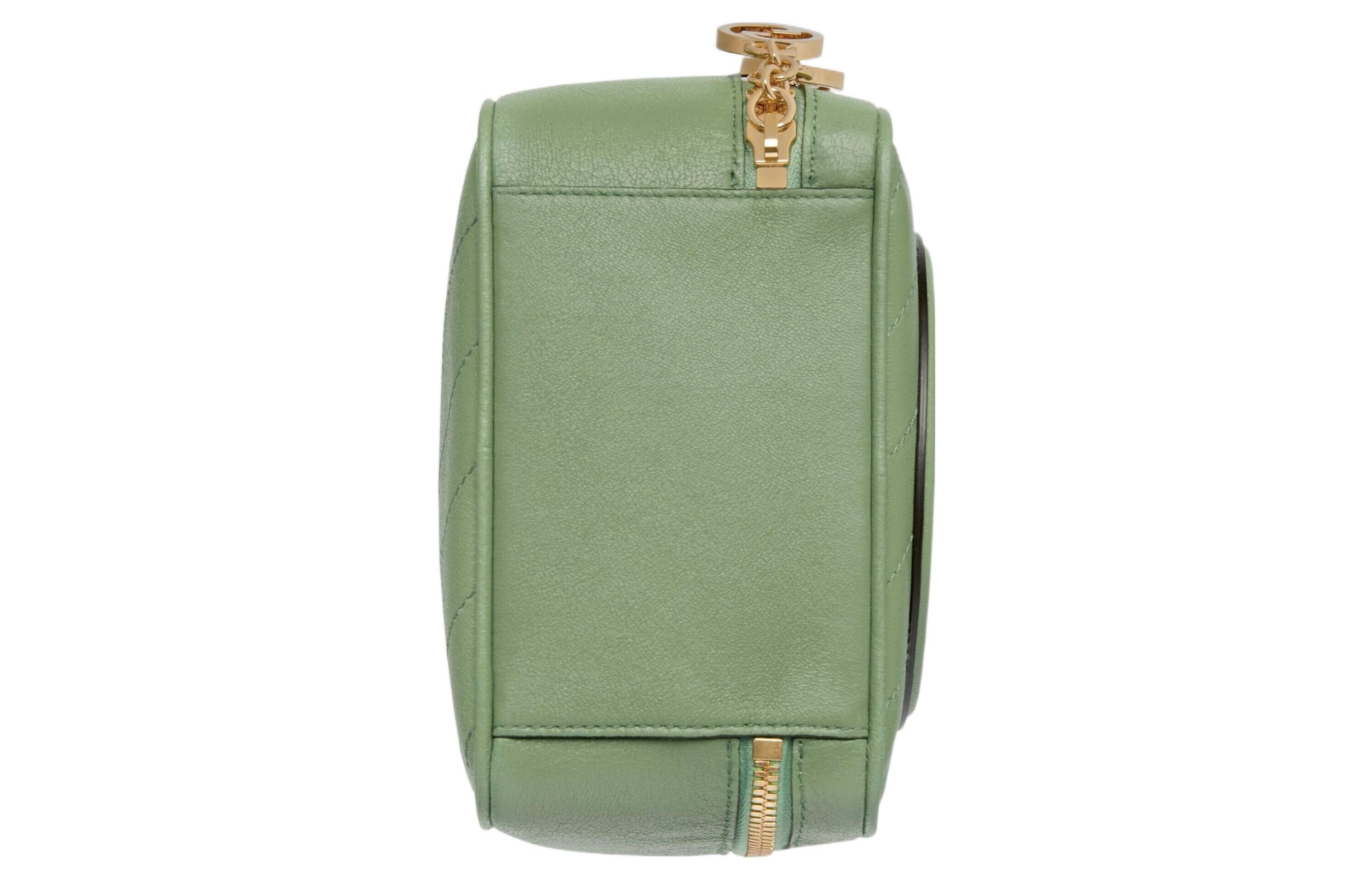 (WMNS) Gucci Blondie Top Handle Bag 'Green Soil Grass' 744434-1IV0G-3509 - 7