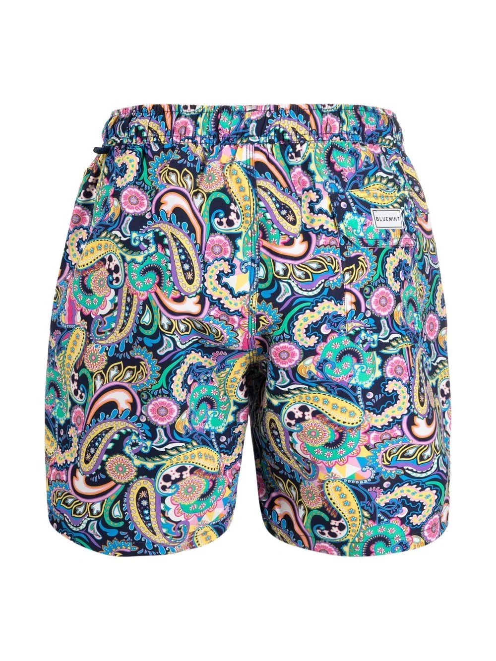 paisley-print swim shorts - 2