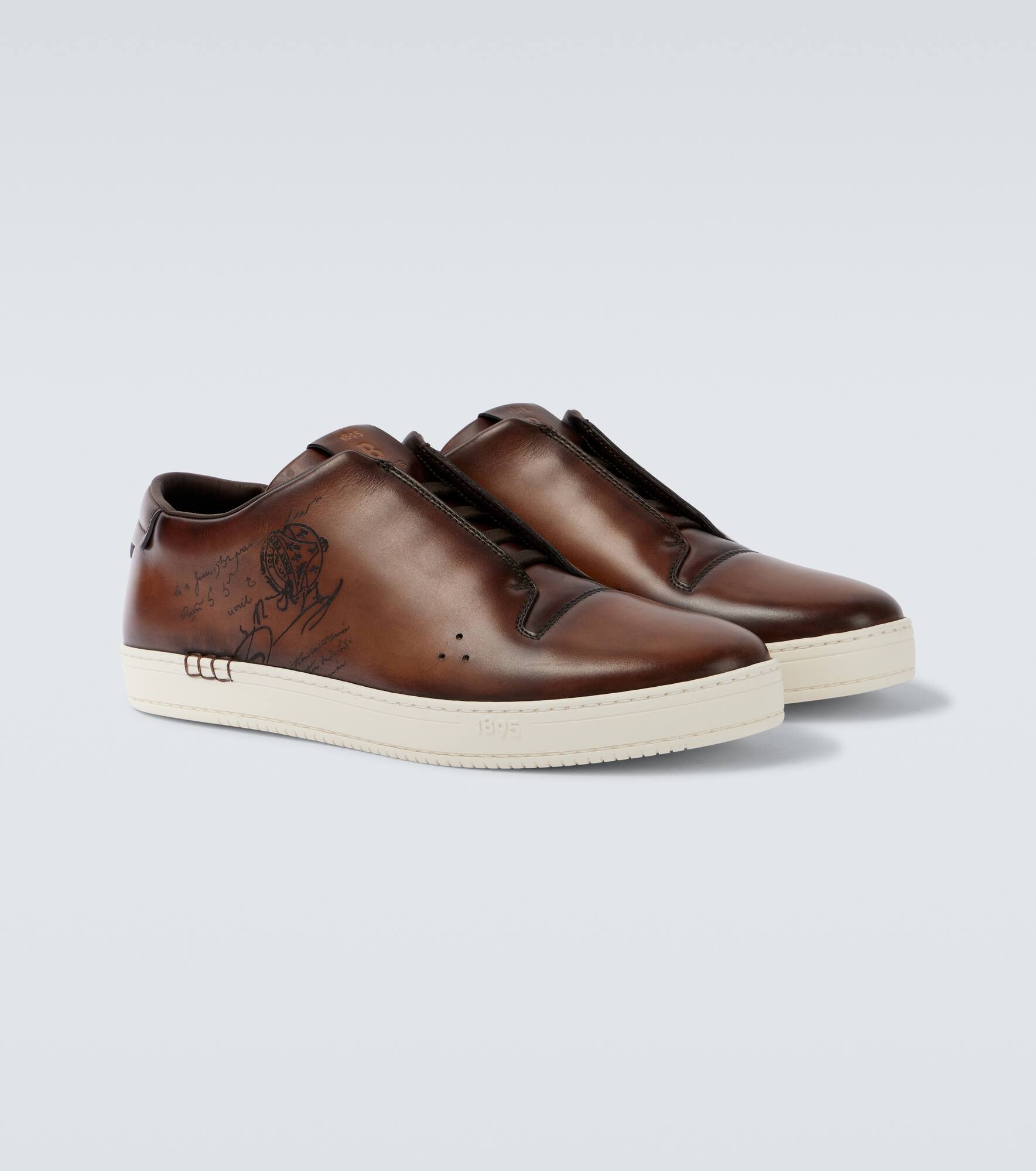 Playtime leather slip-on sneakers - 5