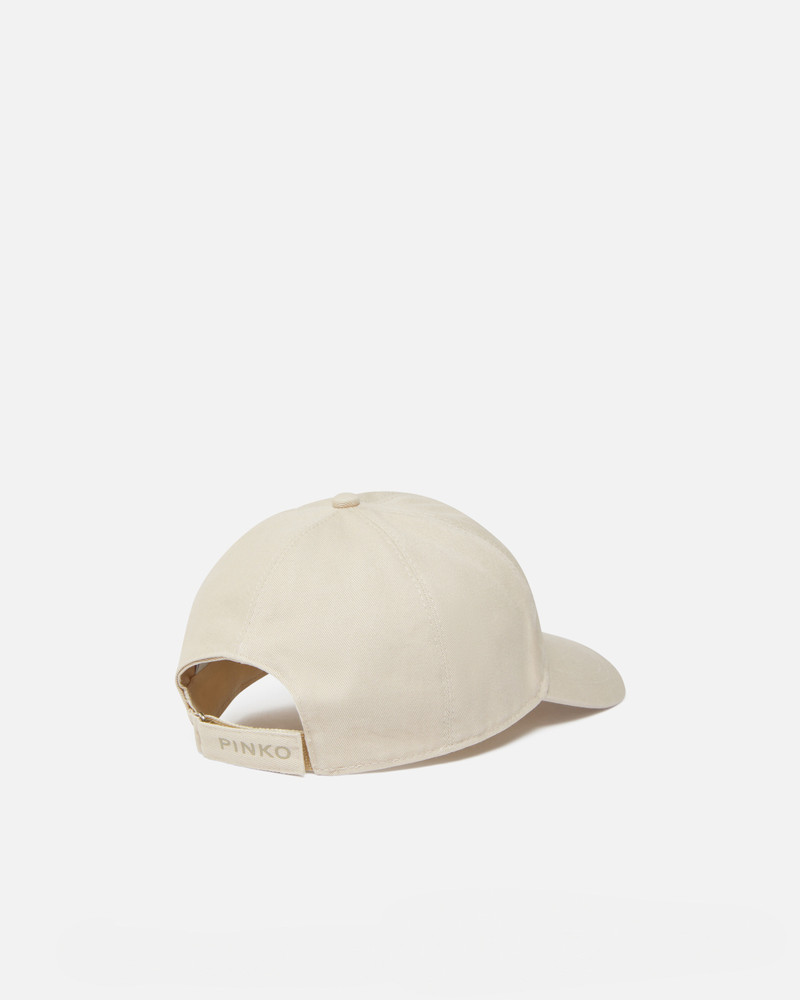 PINKO CAP WITH LOGO EMBROIDERY outlook