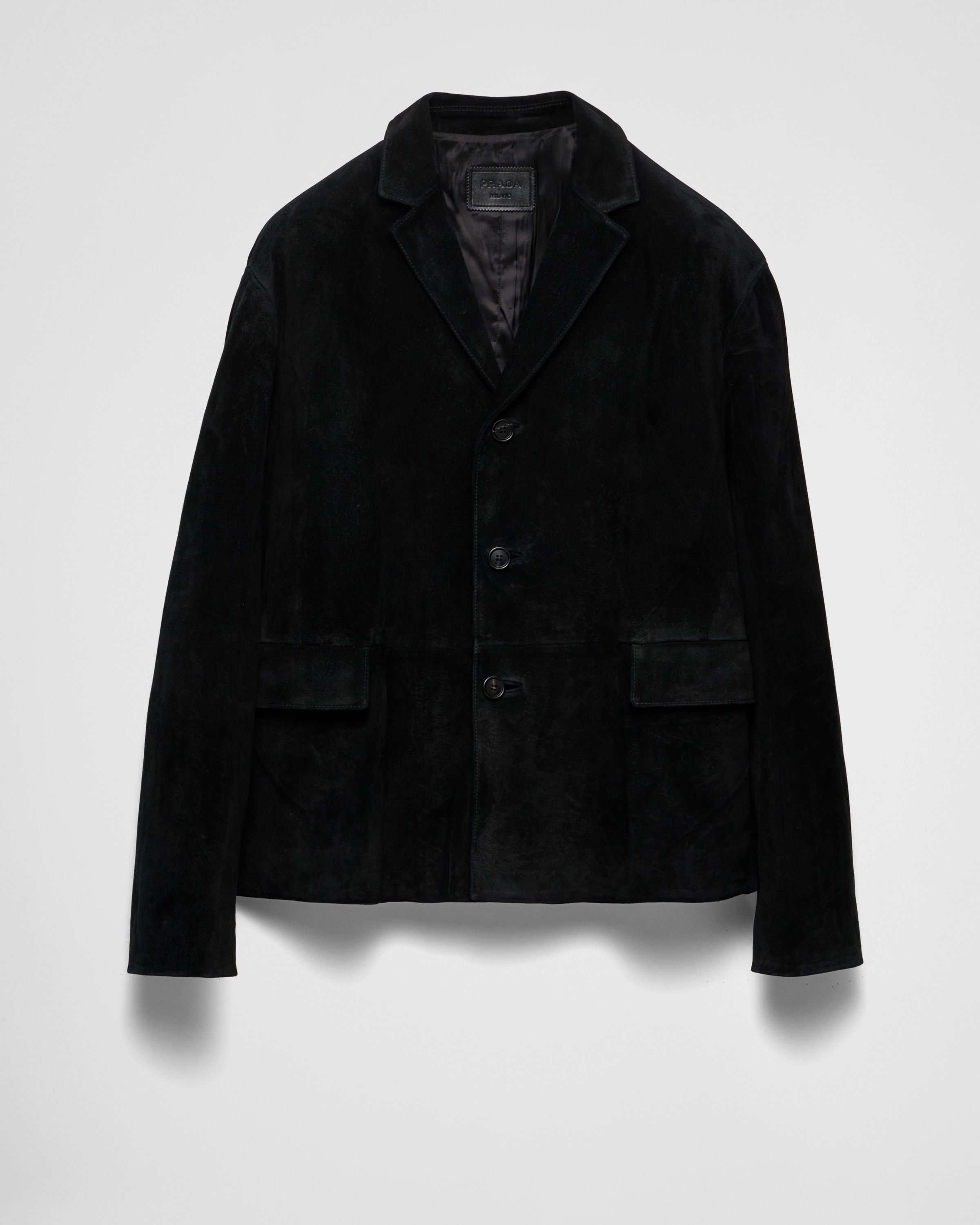 Suede calfskin jacket - 1