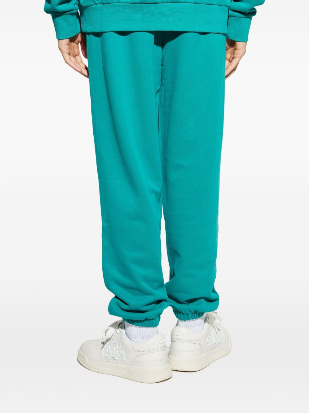 elasticated-cuff track pants - 4