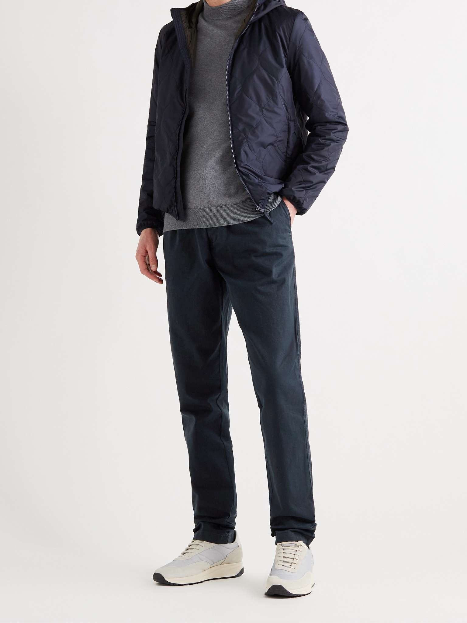 Tapered Cotton-Drill Trousers - 2