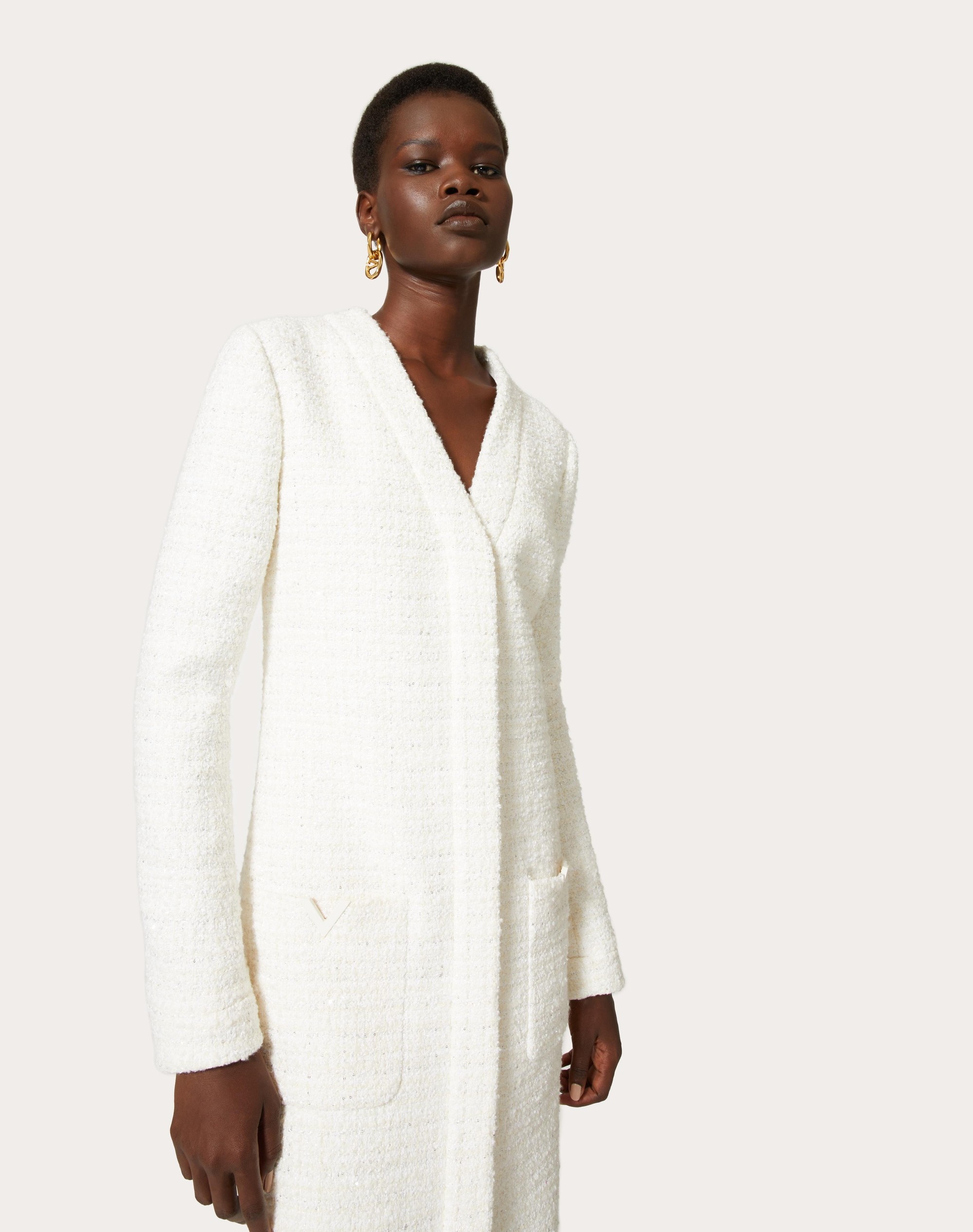 GLAZE TWEED COAT - 5