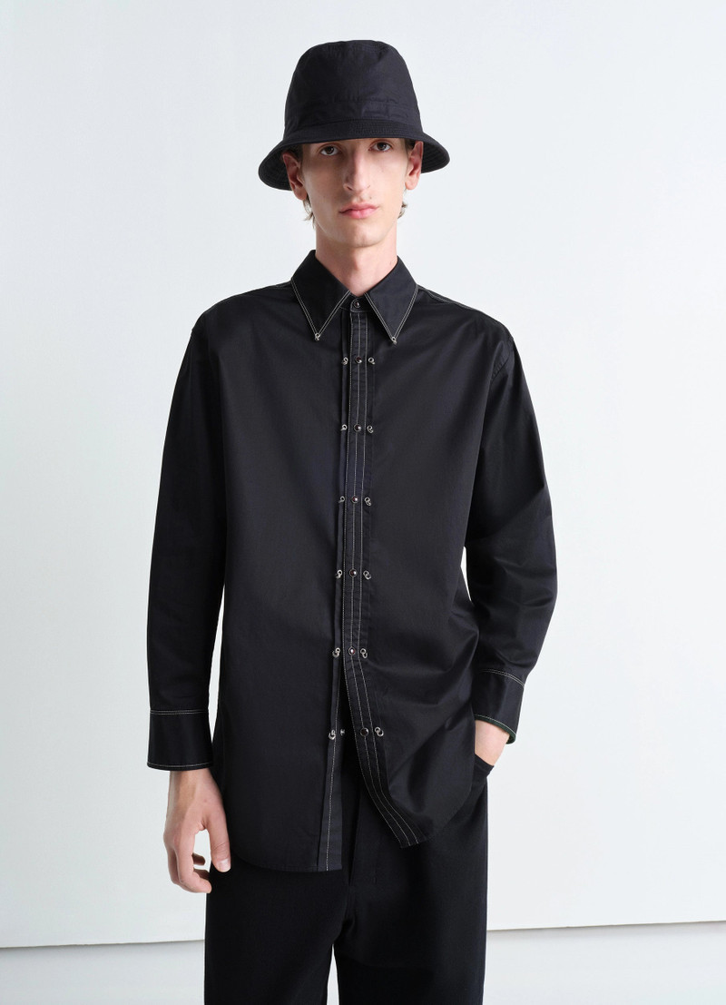 Lemaire EMBELLISHED METAL SHIRT outlook