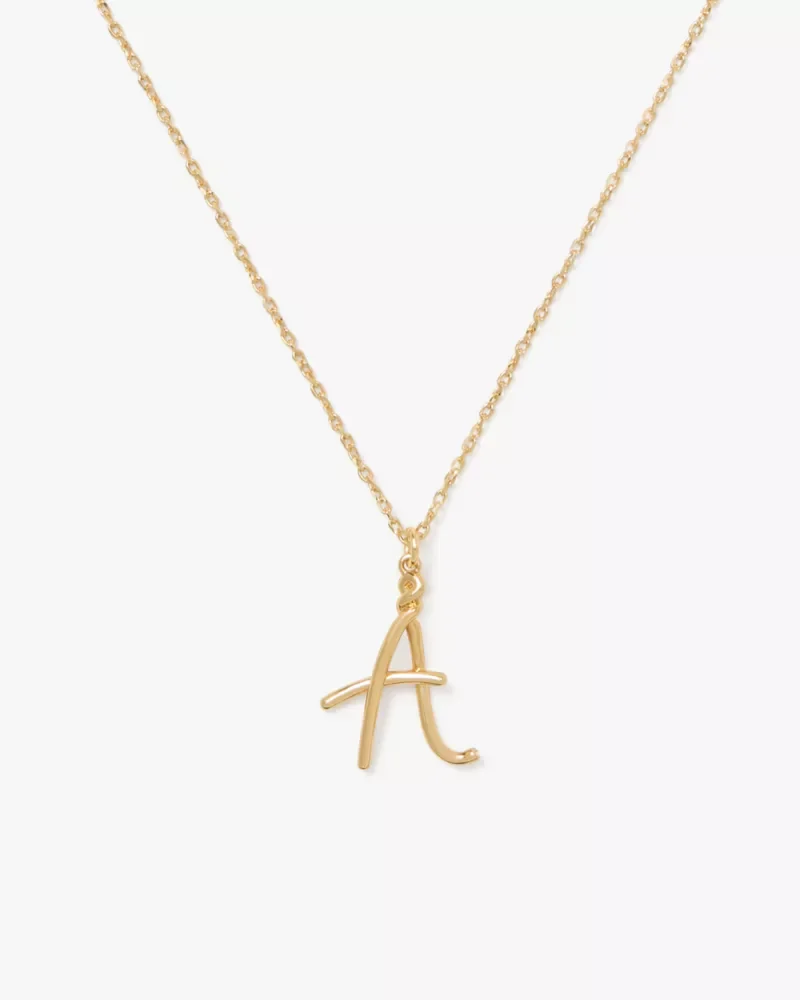 Initial Script A Pendant - 1