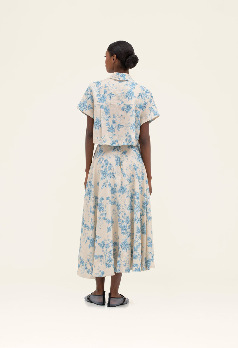 Bergamota Bougainvillea Maxi Skirt 6