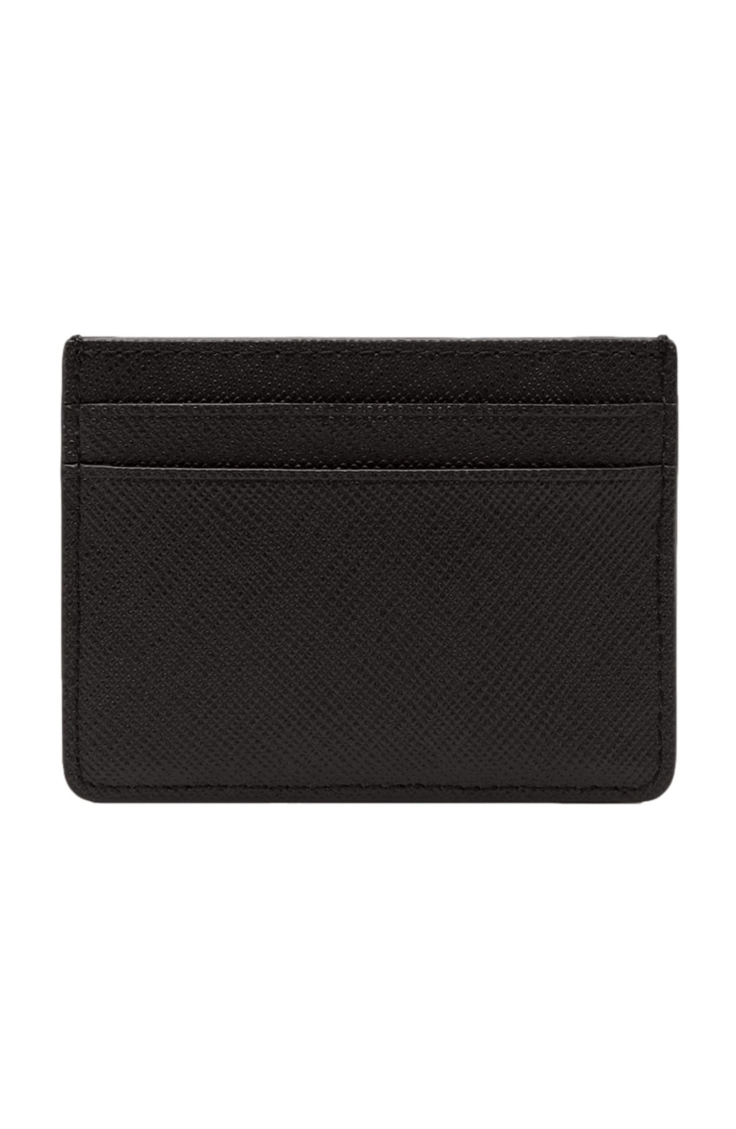SANDRO Synthetic leather cardholder in Black at Nordstrom - 4