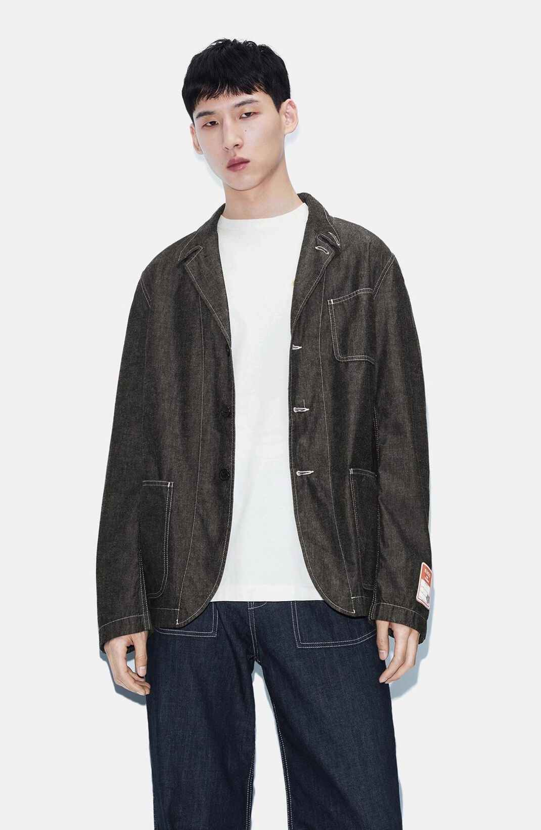 Denim workwear jacket - 4