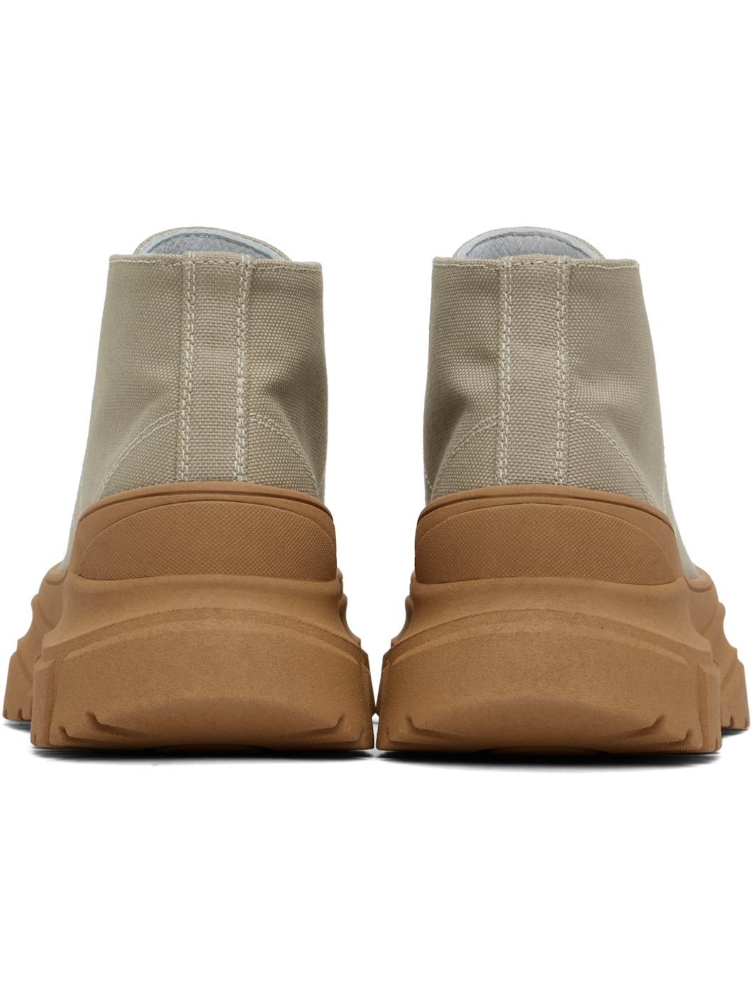 Taupe & Tan Fairway Sneakers - 2