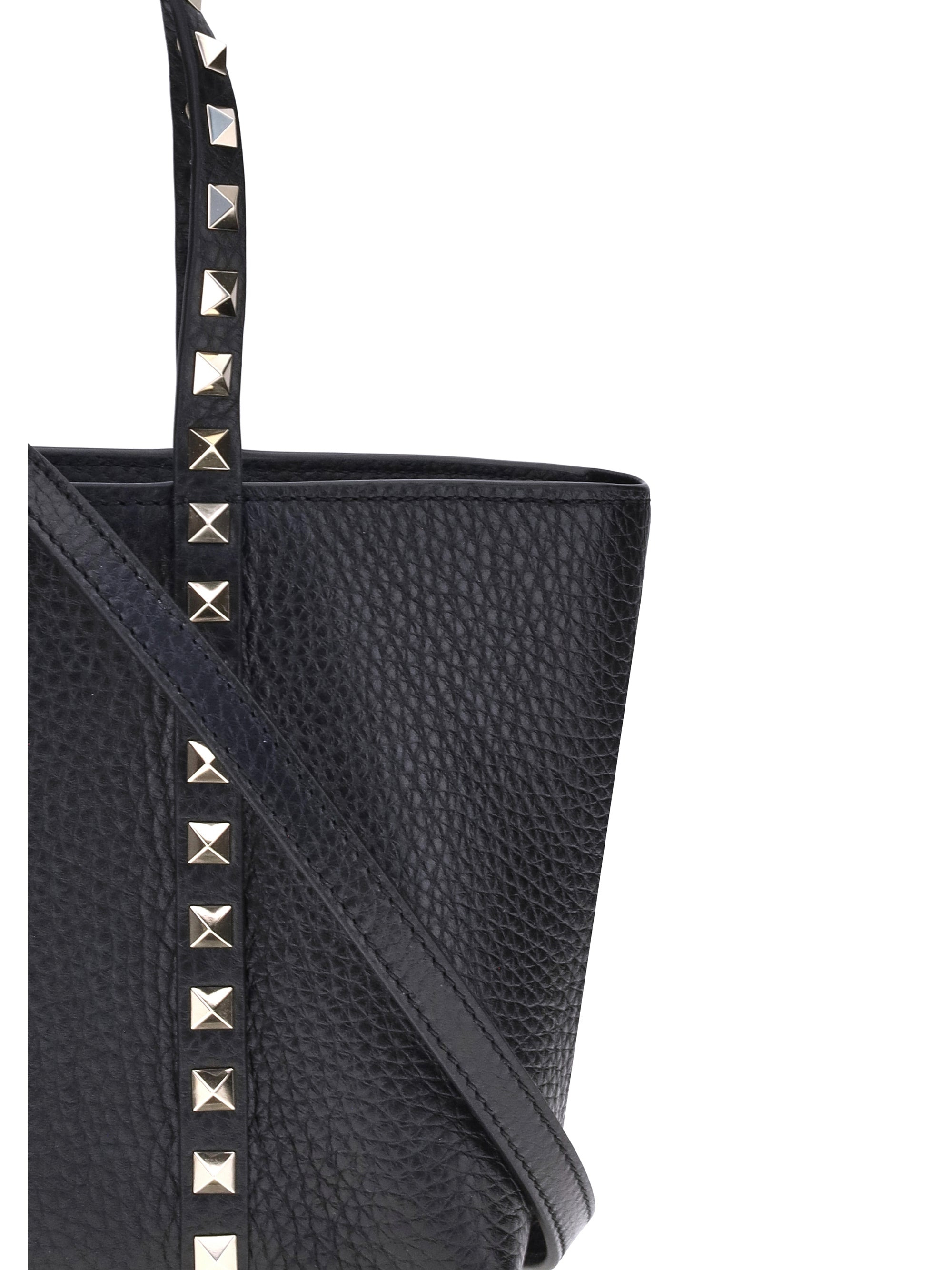 Valentino Garavani Women Small Rockstud Tote Bag - 4
