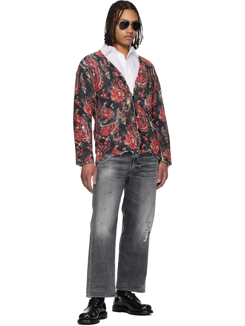 R13 Black Washed Boyfriend Jeans outlook