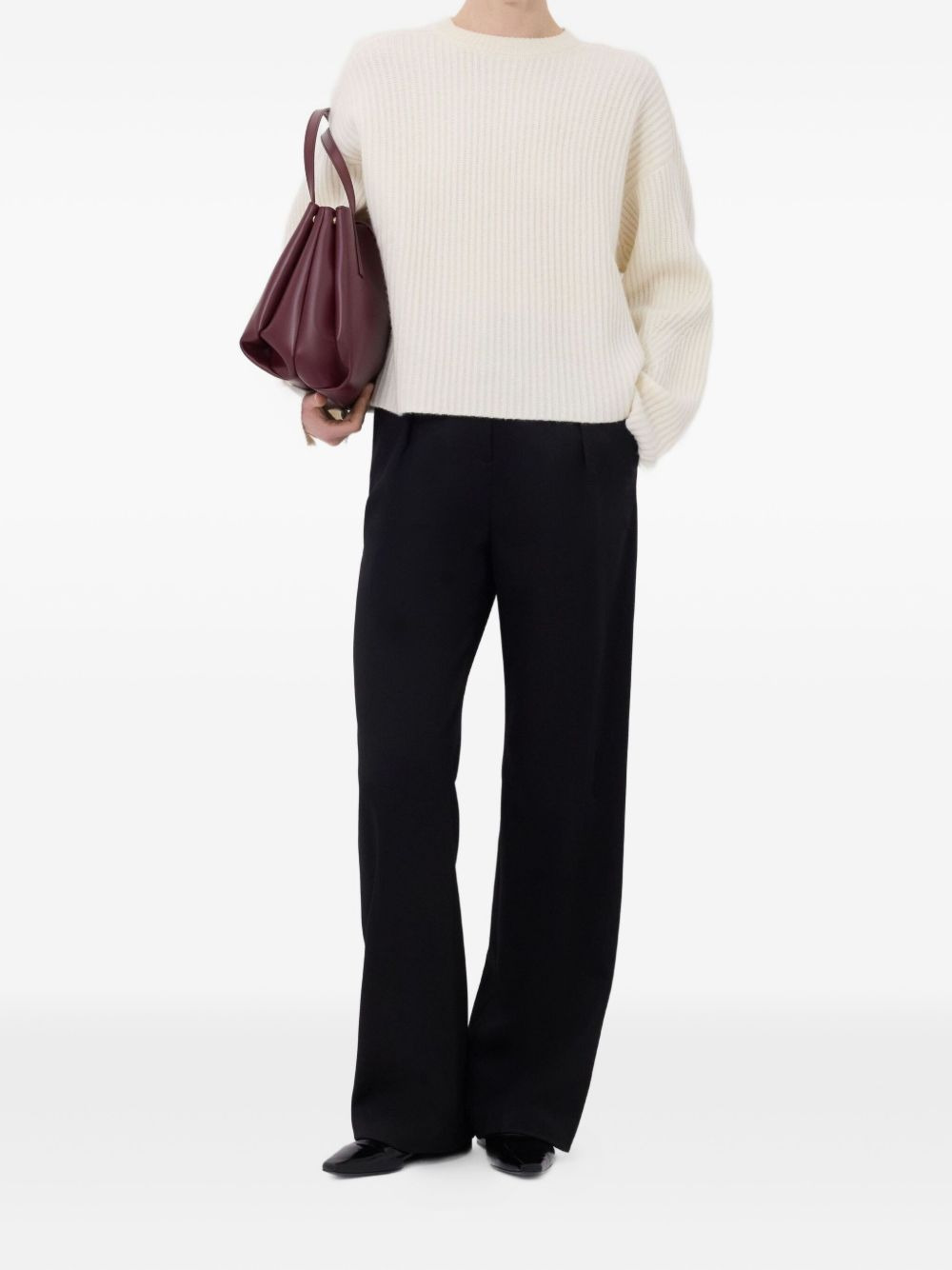 AXEL ribbed crew-neck sweater - 2