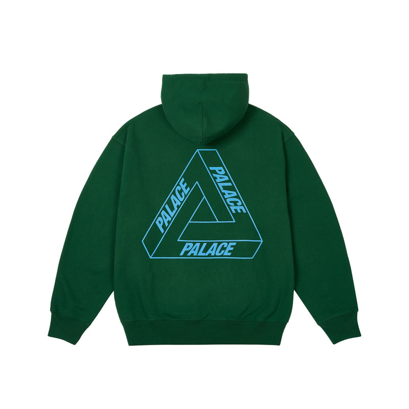 PALACE GLOW TRI-FERG HOOD RACEY GREEN outlook