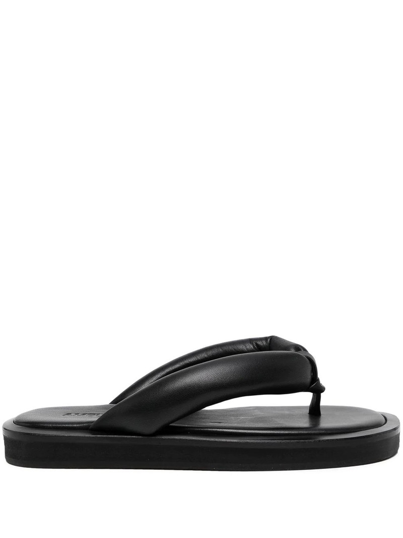padded-strap flip flops 1