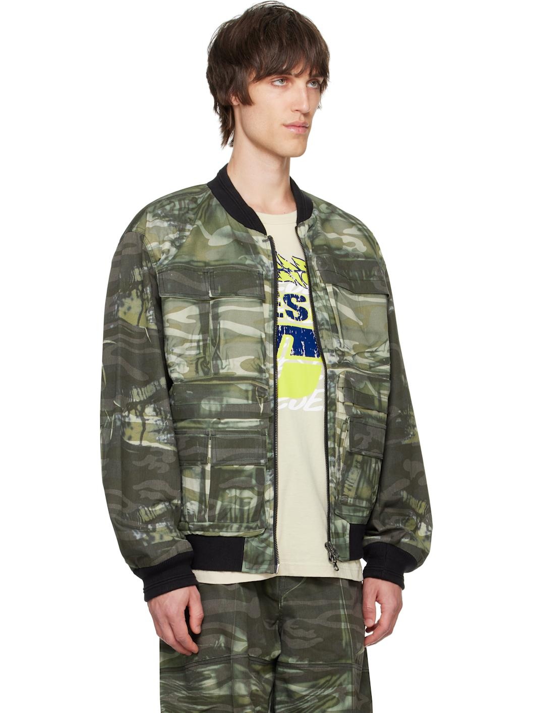 Khaki J-Mertz Bomber Jacket - 2