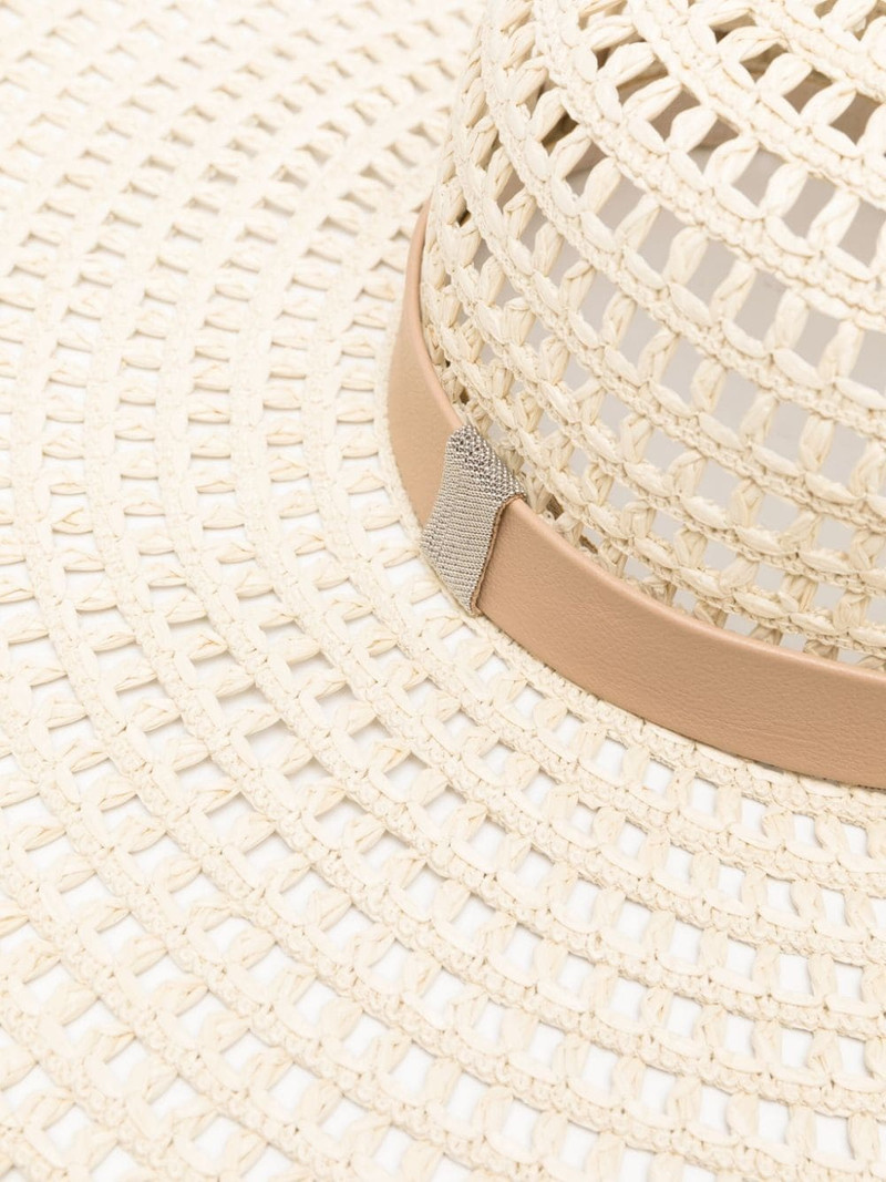PESERICO interwoven sun hat outlook