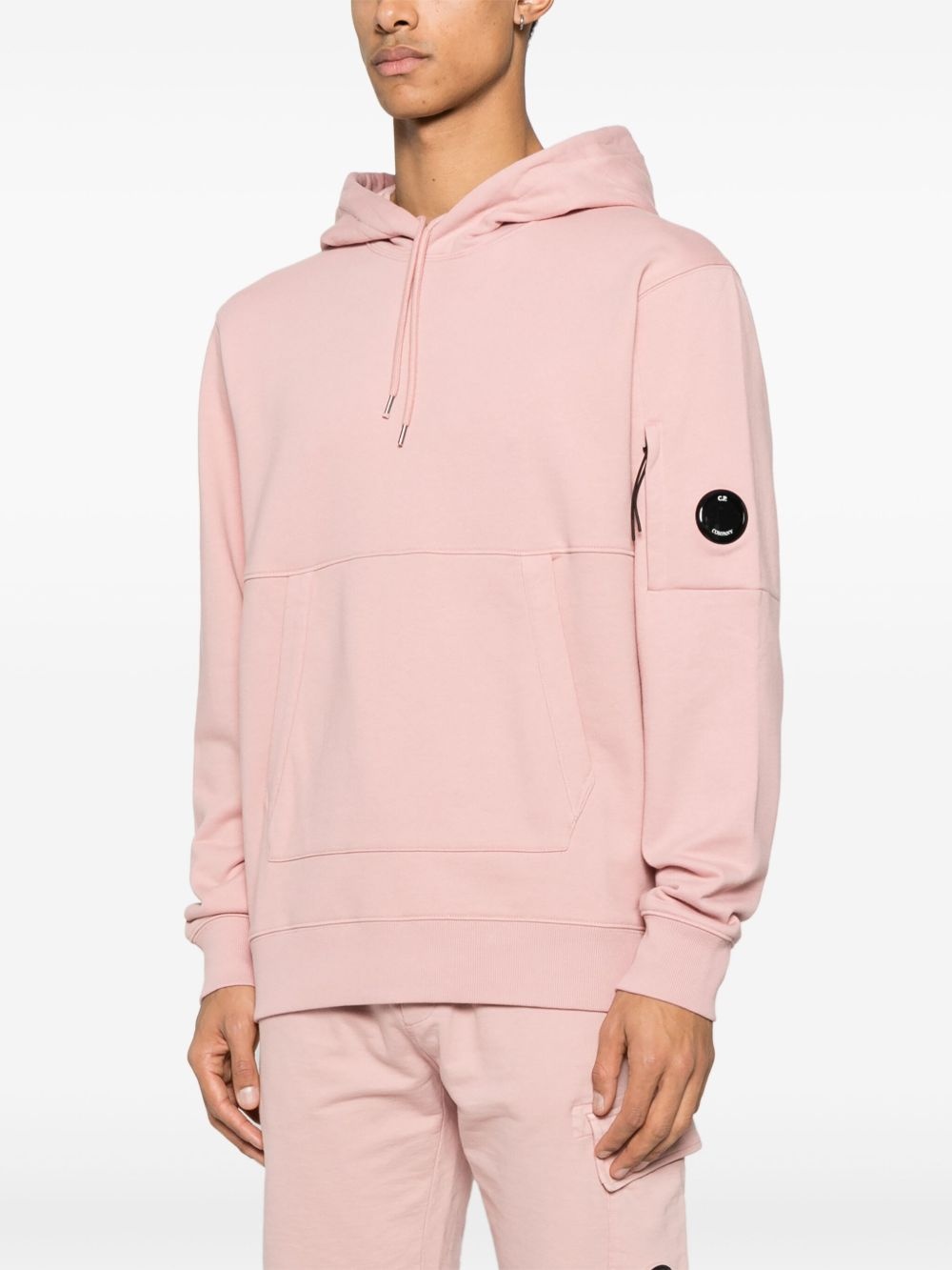 Lens-detailed hoodie - 3
