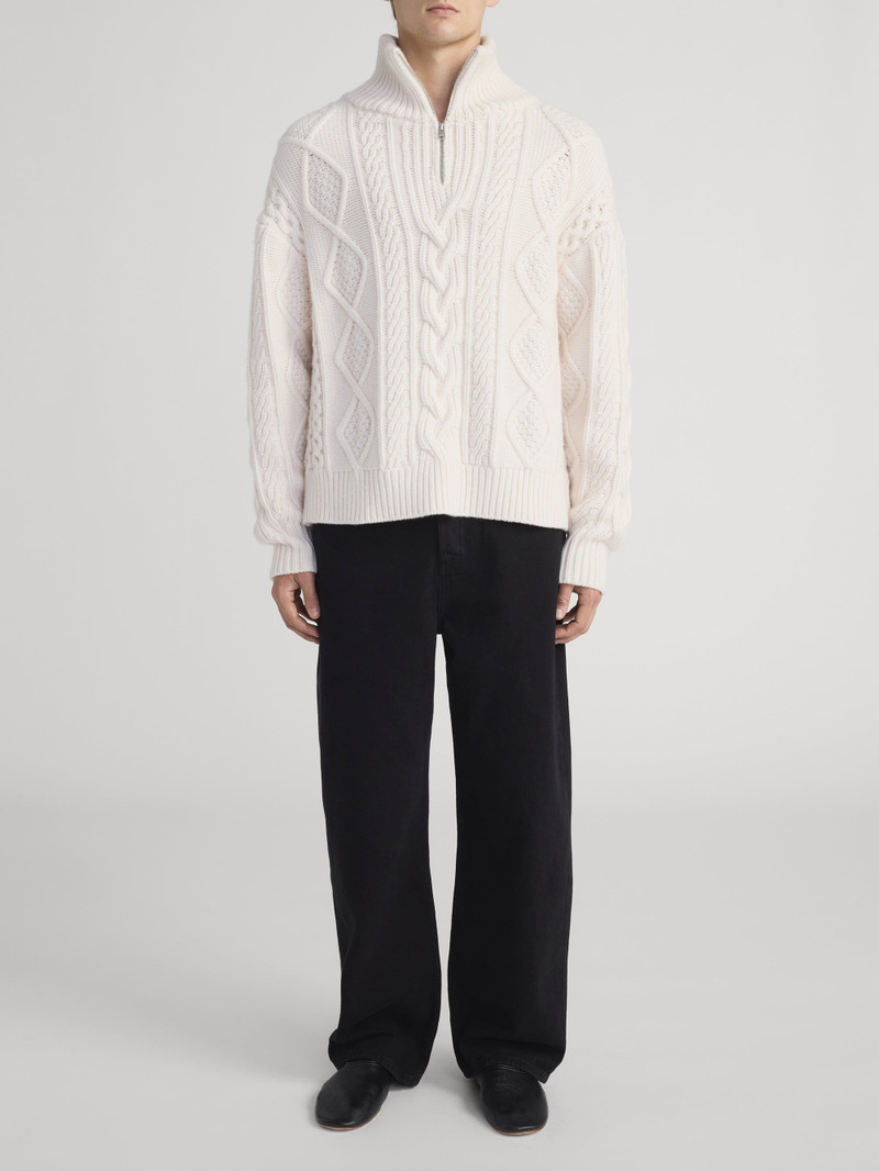 FRAME Chunky Cable Half Zip outlook